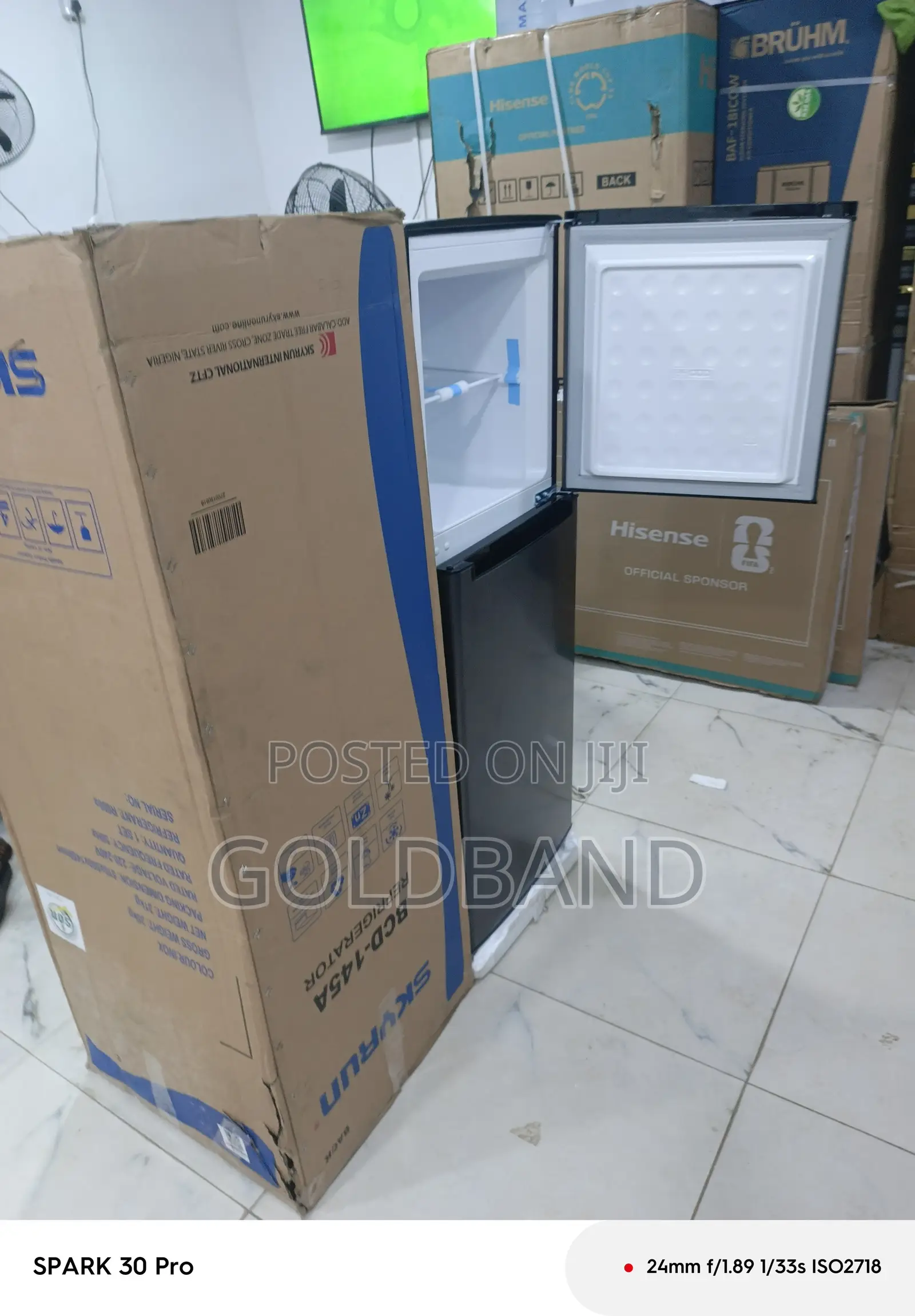 Skyrun BCD-145A 138L Vertical Deep Freezer