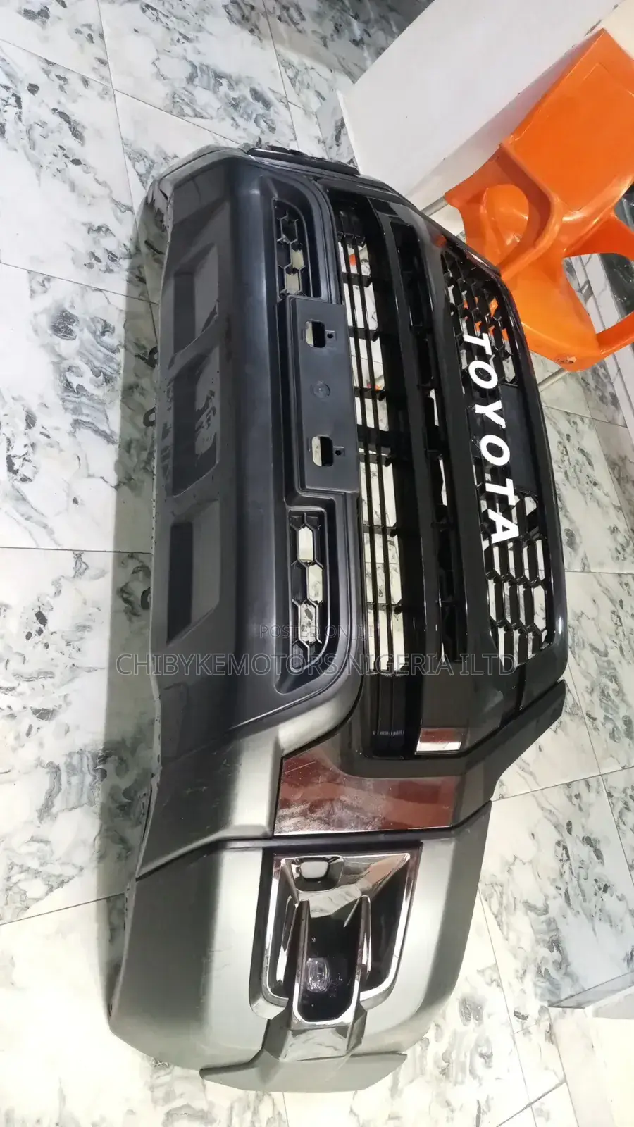 Toyota Hilux 2021 Complete Front Bumper Alphabet Logo