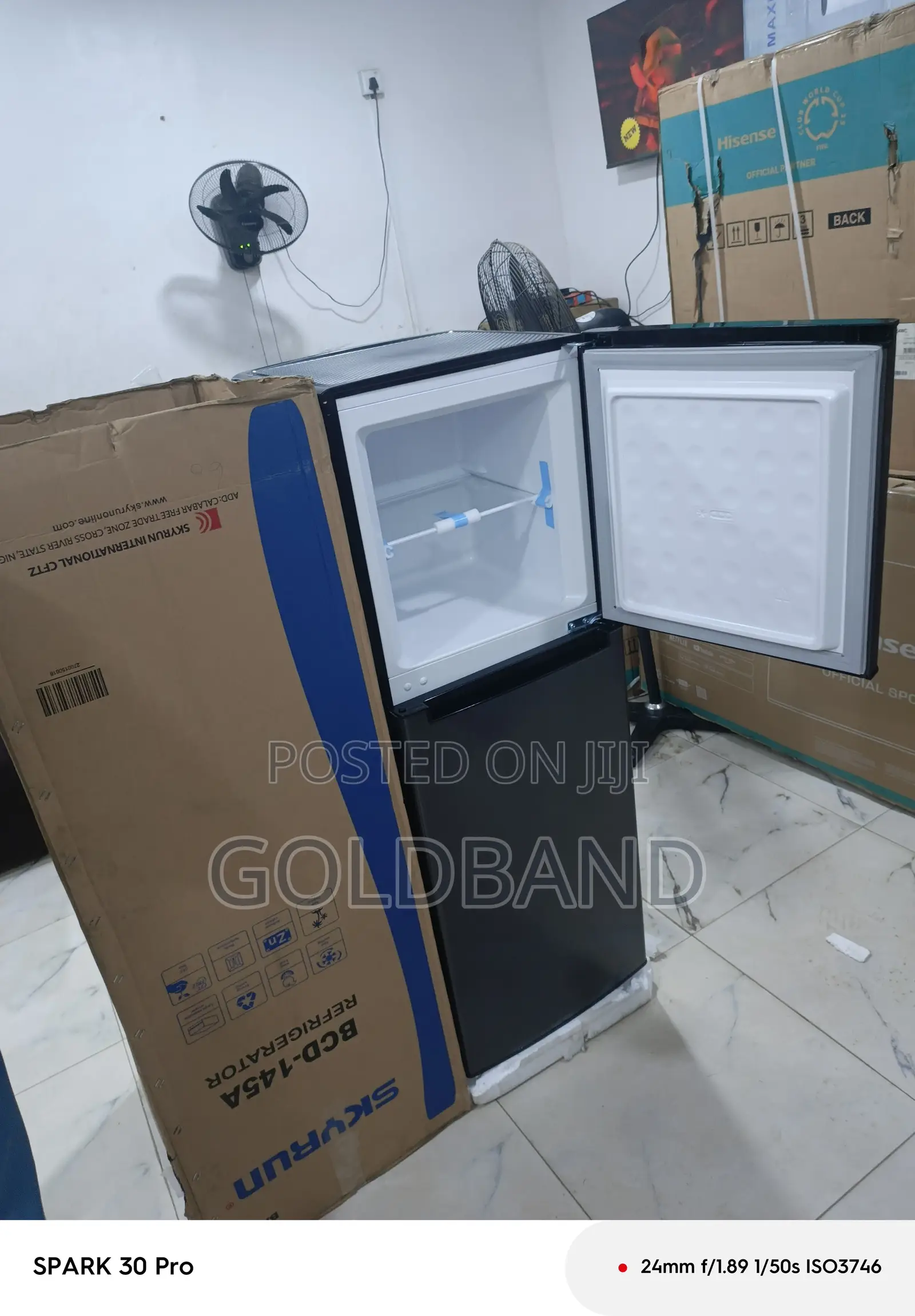 Skyrun BCD-145A 138L Durable Upright Freezer
