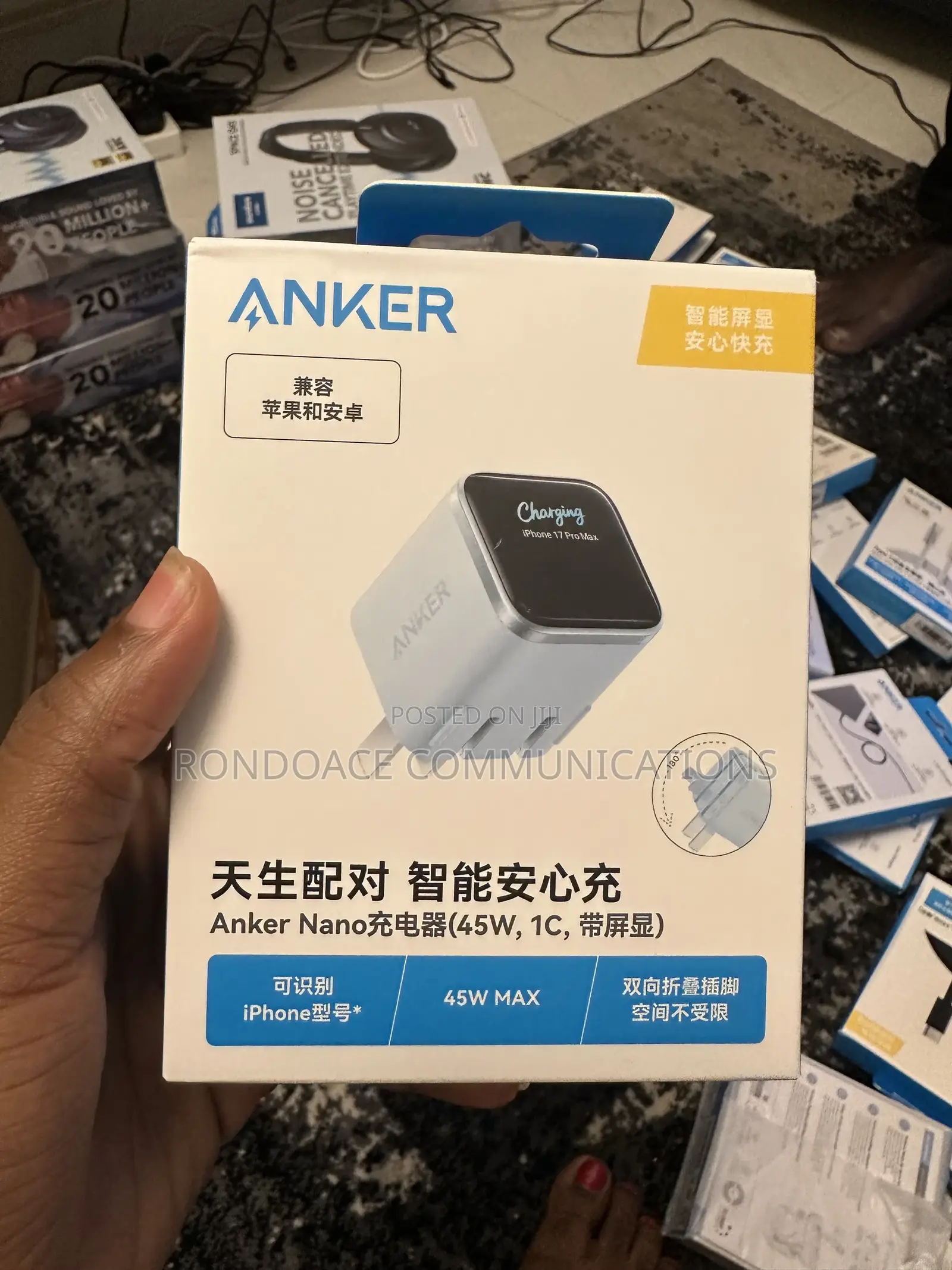 Anker Nano 45W Smart Charger for iPhone