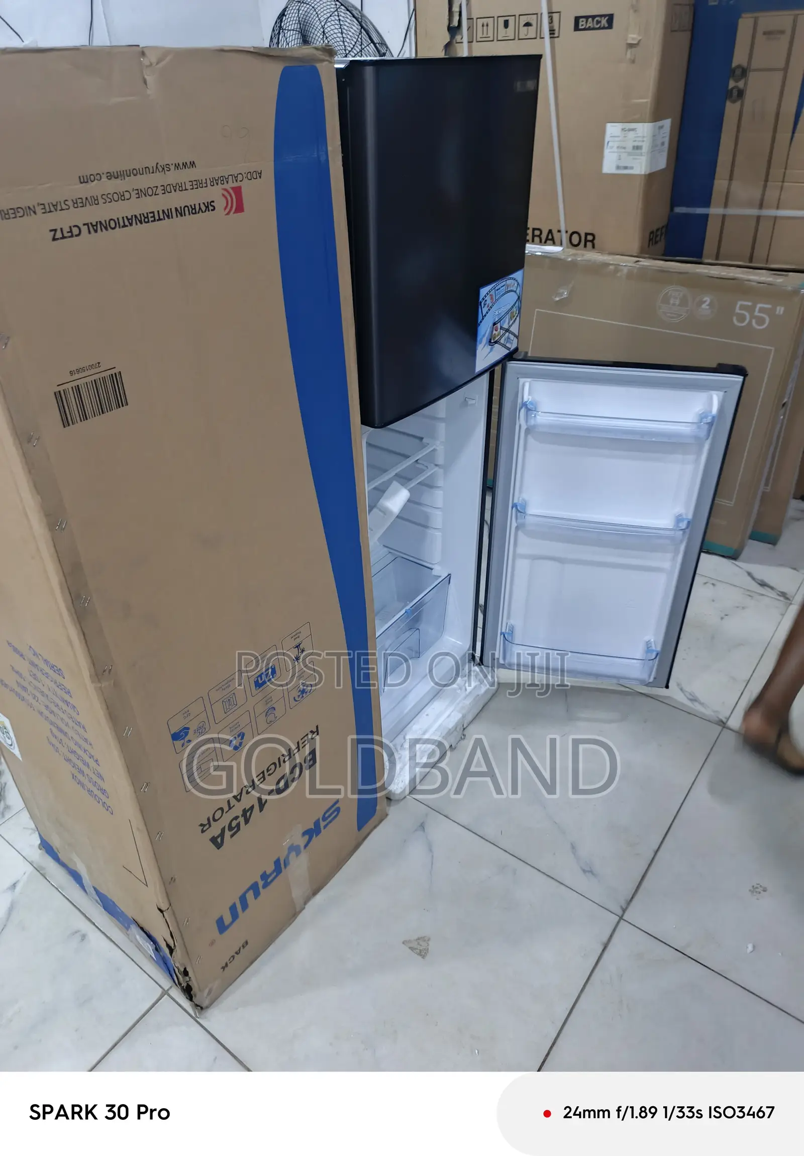 Skyrun BCD-145A 138L Upright Freezer for Modern Homes