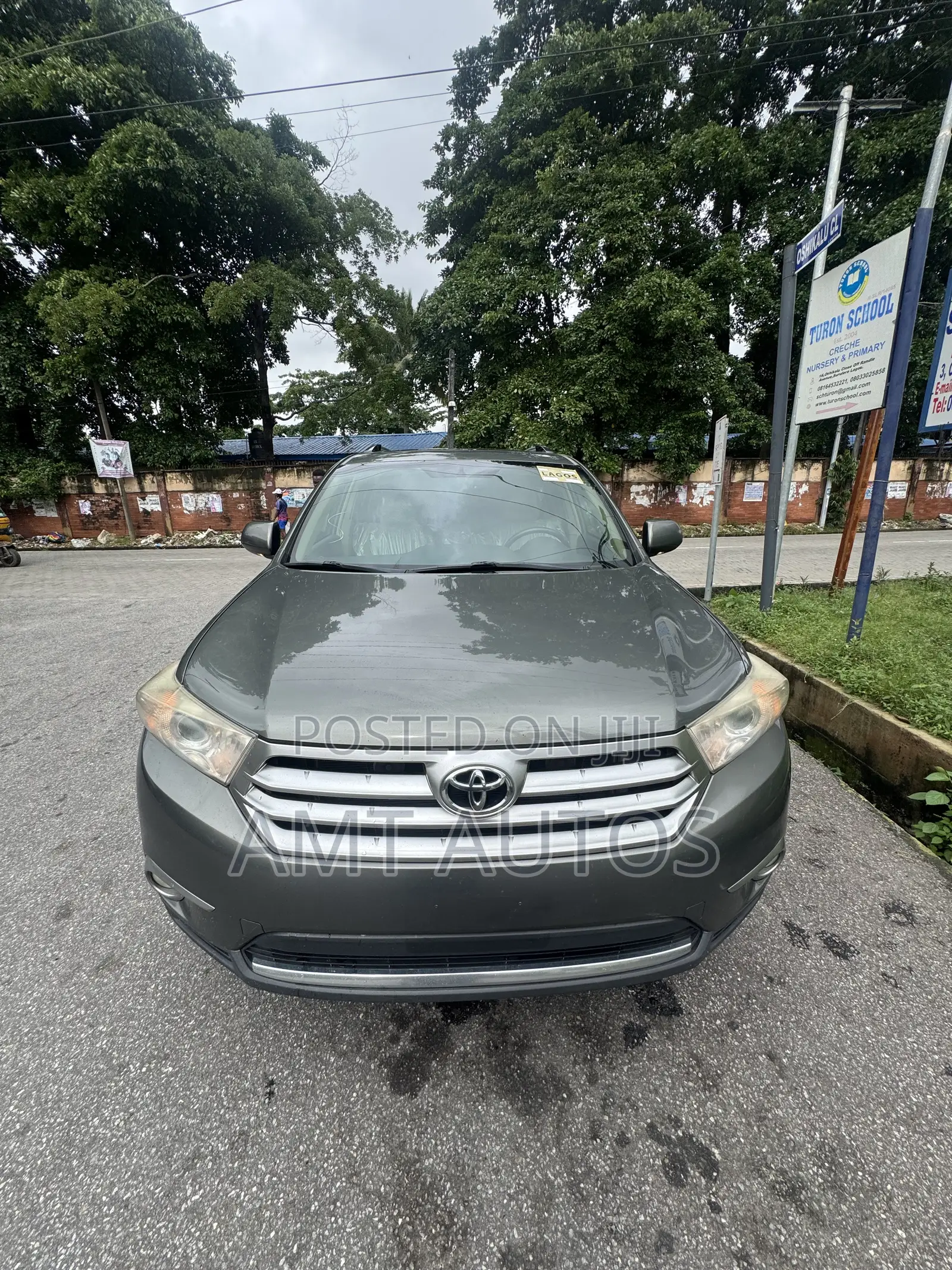 Toyota Highlander Limited 2012 Green