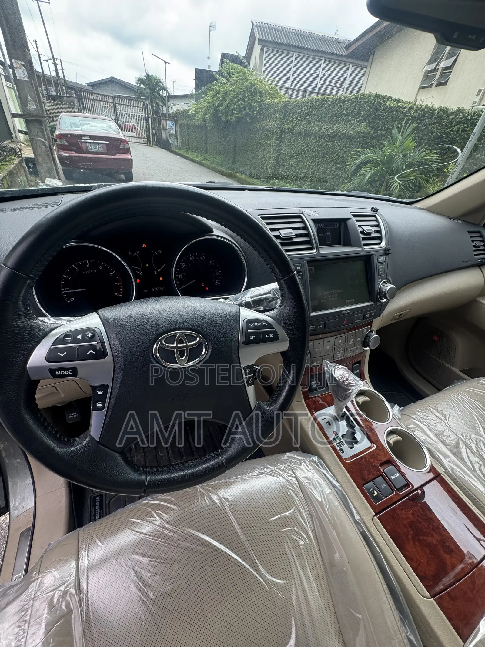 Toyota Highlander Limited 2012 Green