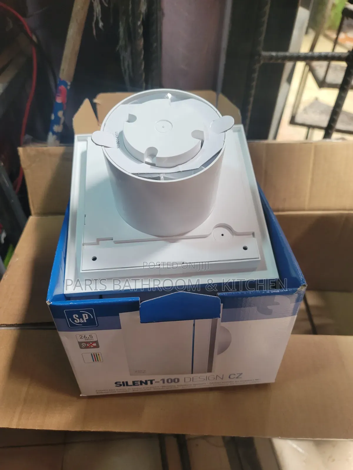Bathroom Extractor Fan 4inche Silent-100 Design Cz