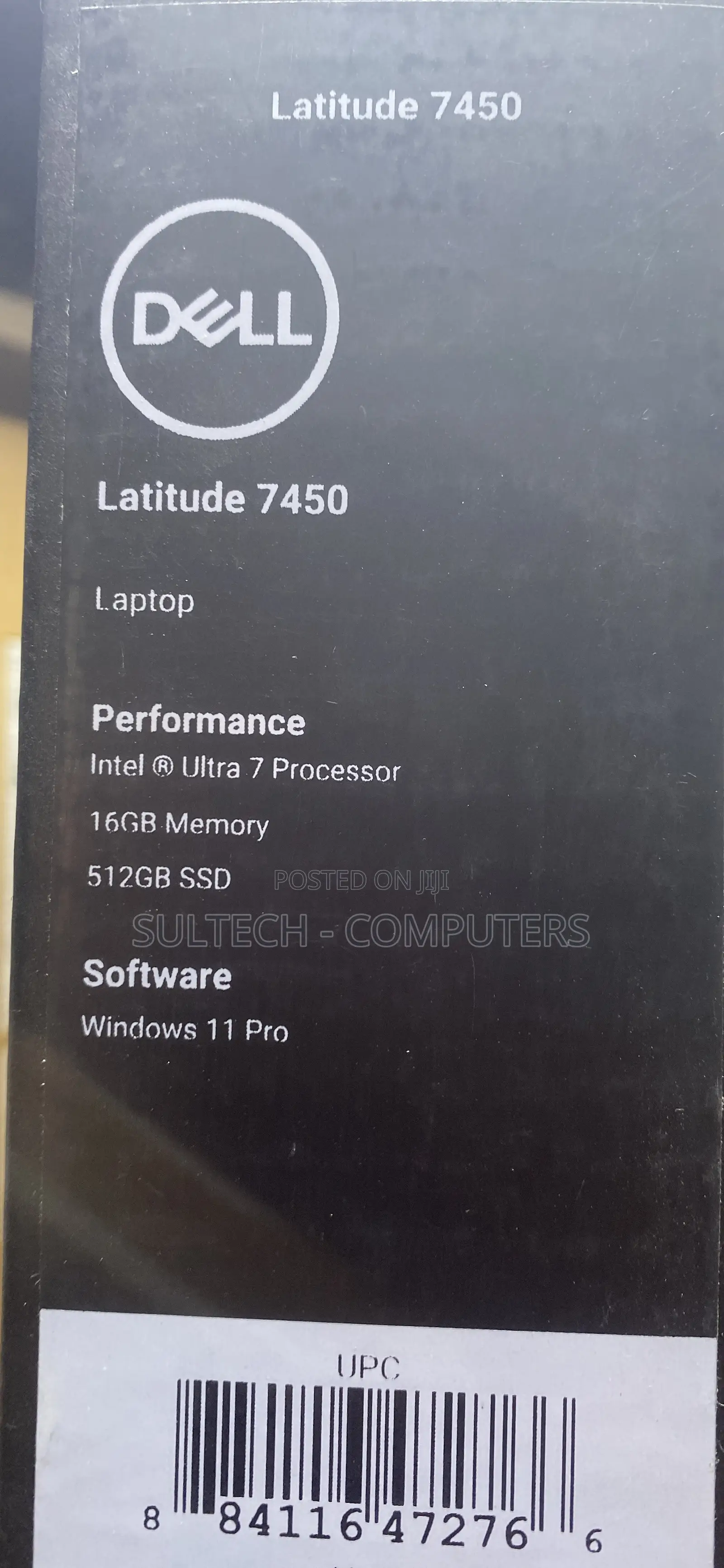 New Laptop Dell Latitude 7450 16GB Intel Core Ultra 7 SSD 512GB