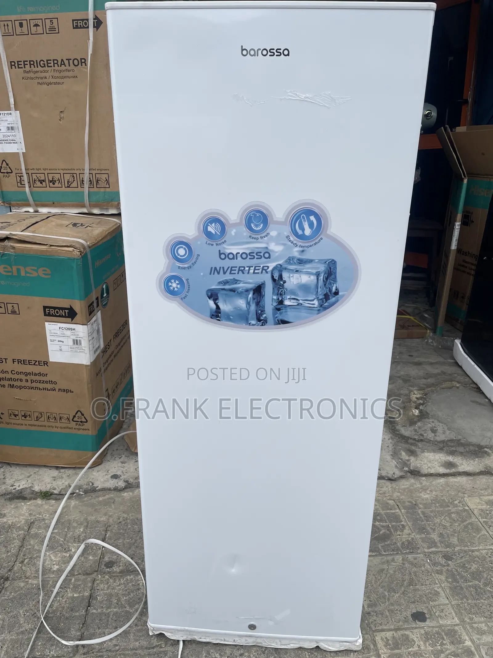 Barossa Inverter Standing Freezer
