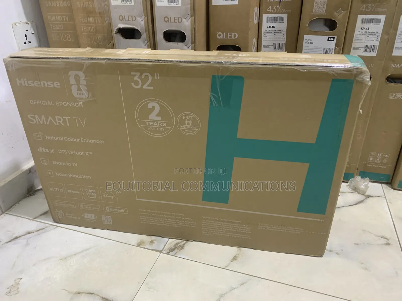 Hisense 32A4S Smart 32inch TV With Stylish Slim Bezel