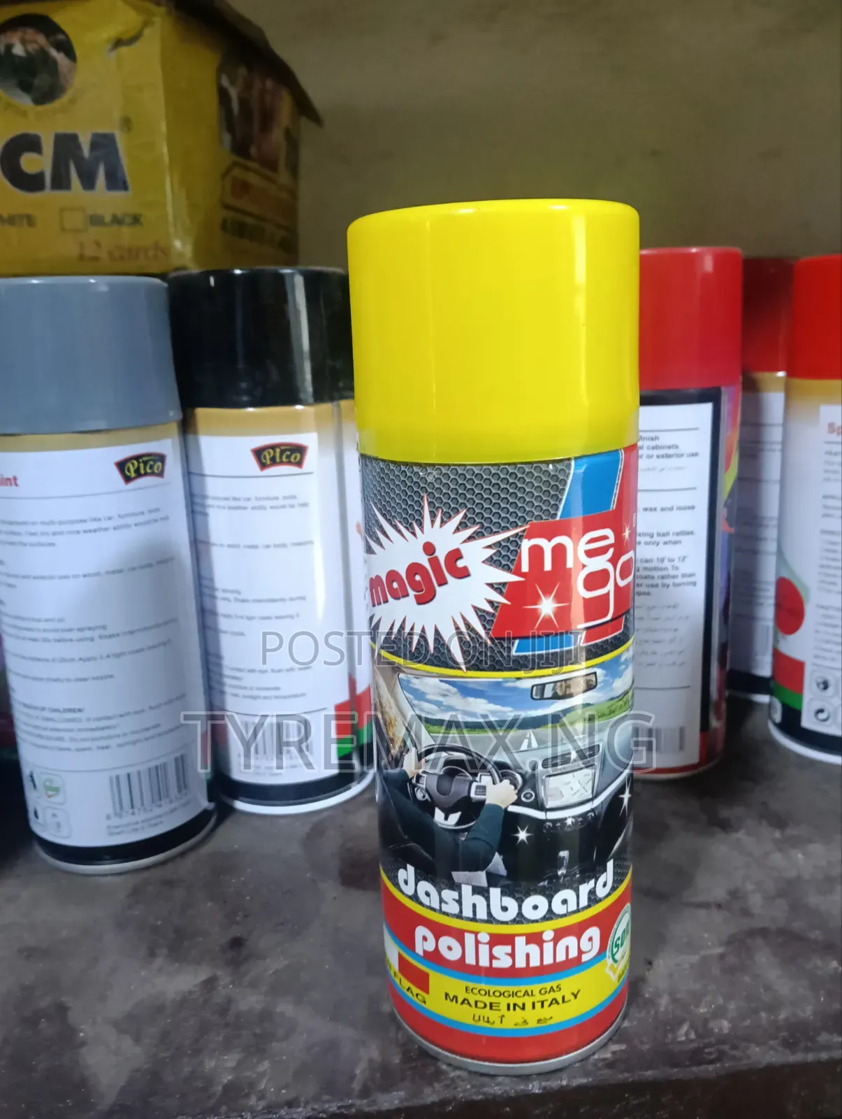 Car Dashboard Polish – Premium Interior Shine