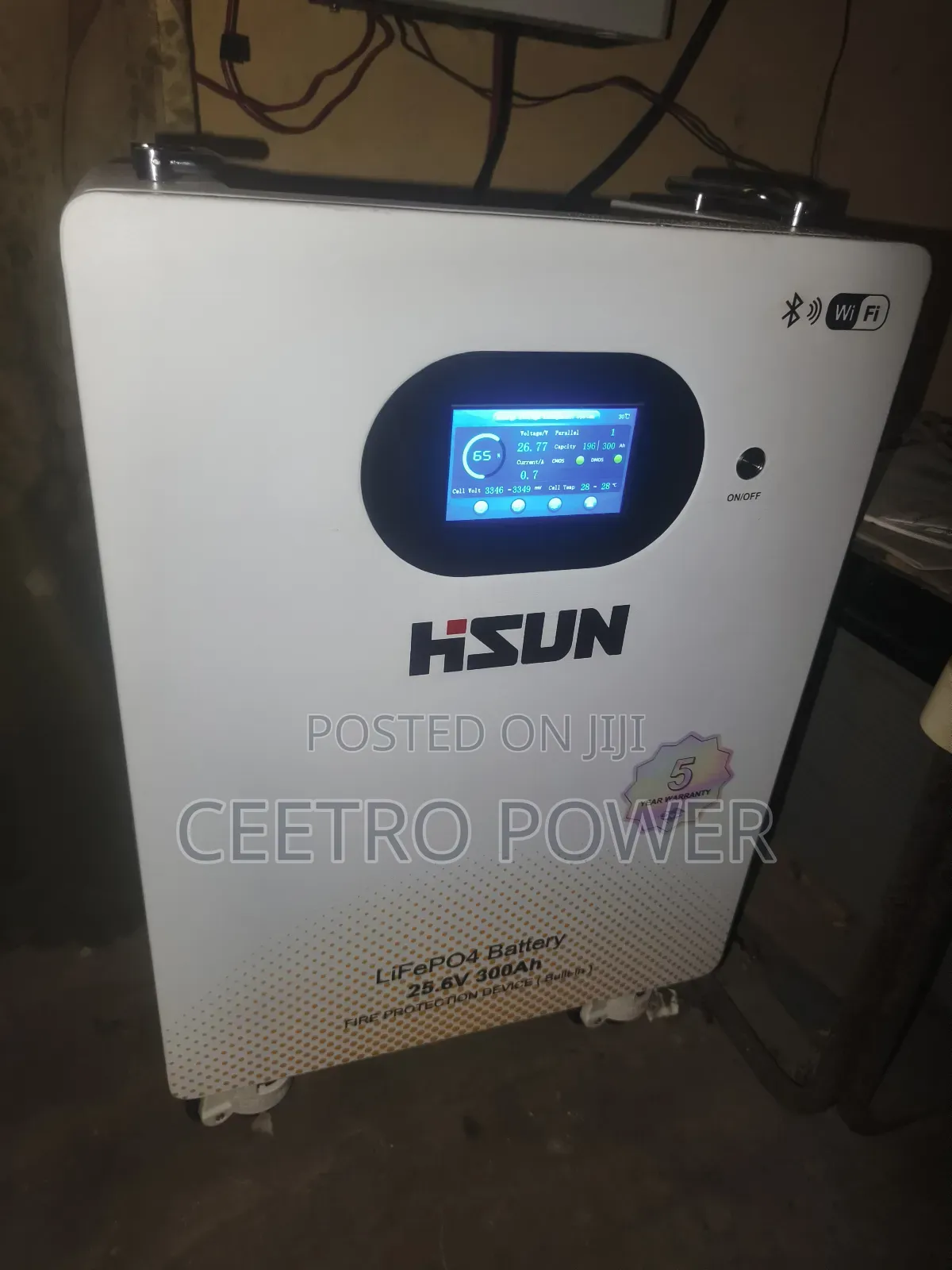 Hi Sun 7.68kwh 24v Lithium Battery