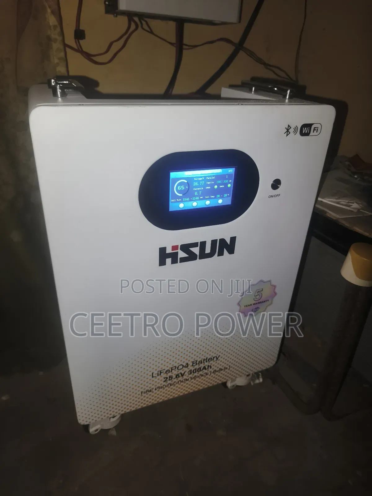 Hi Sun 7.68kwh 24v Lithium Battery