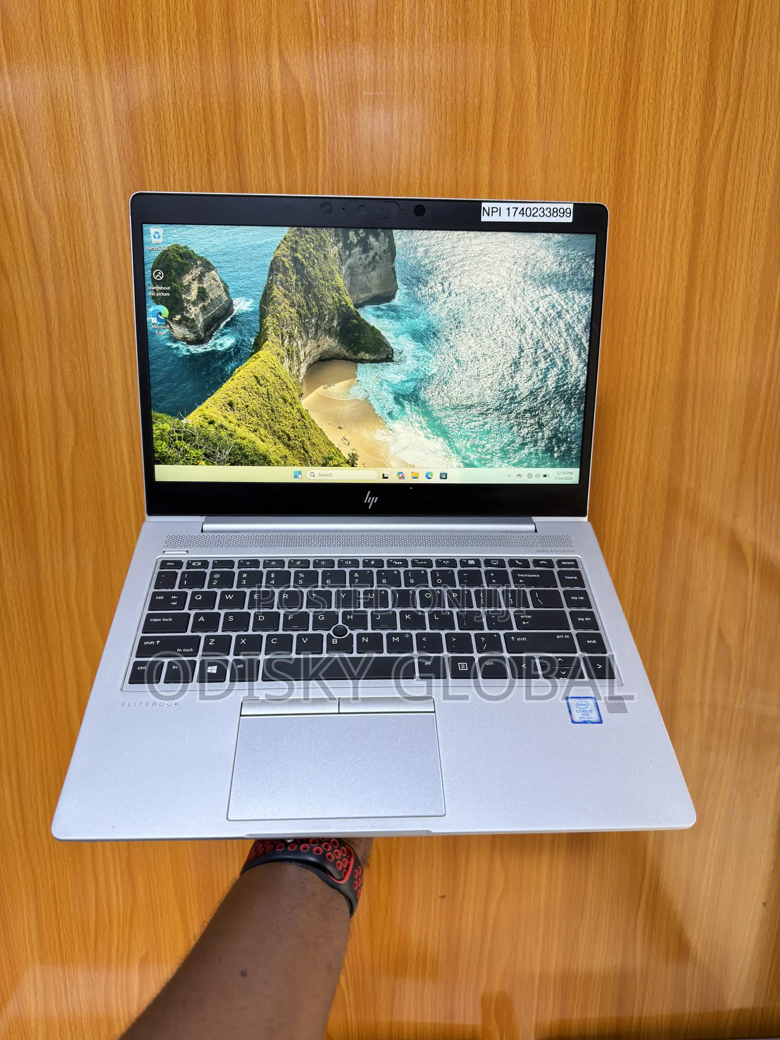 Laptop HP EliteBook 840 G6 8GB Intel Core i7 SSD 256GB