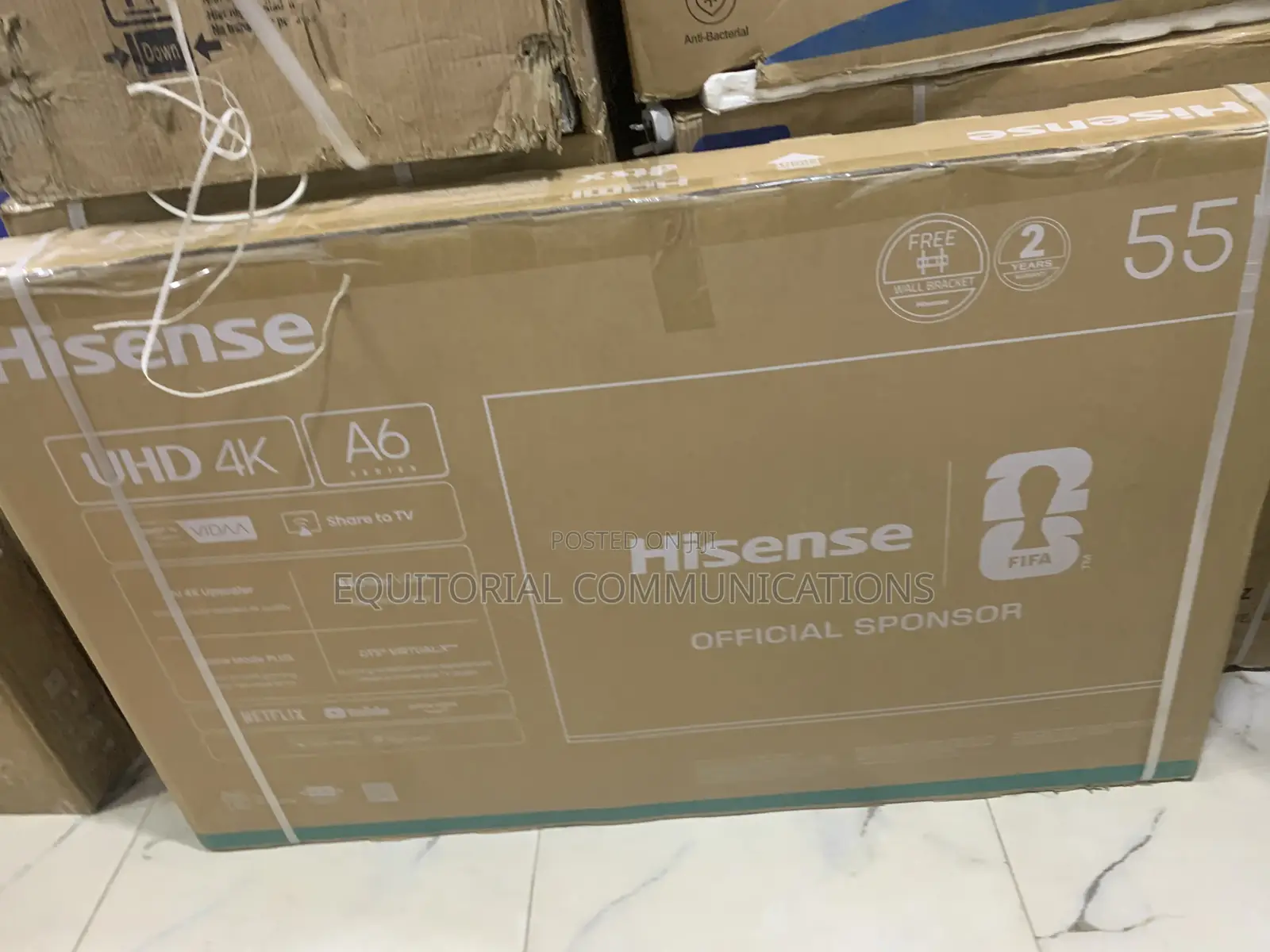 Hisense 55-Inch Smart TV 55a6q Uhd Led Television