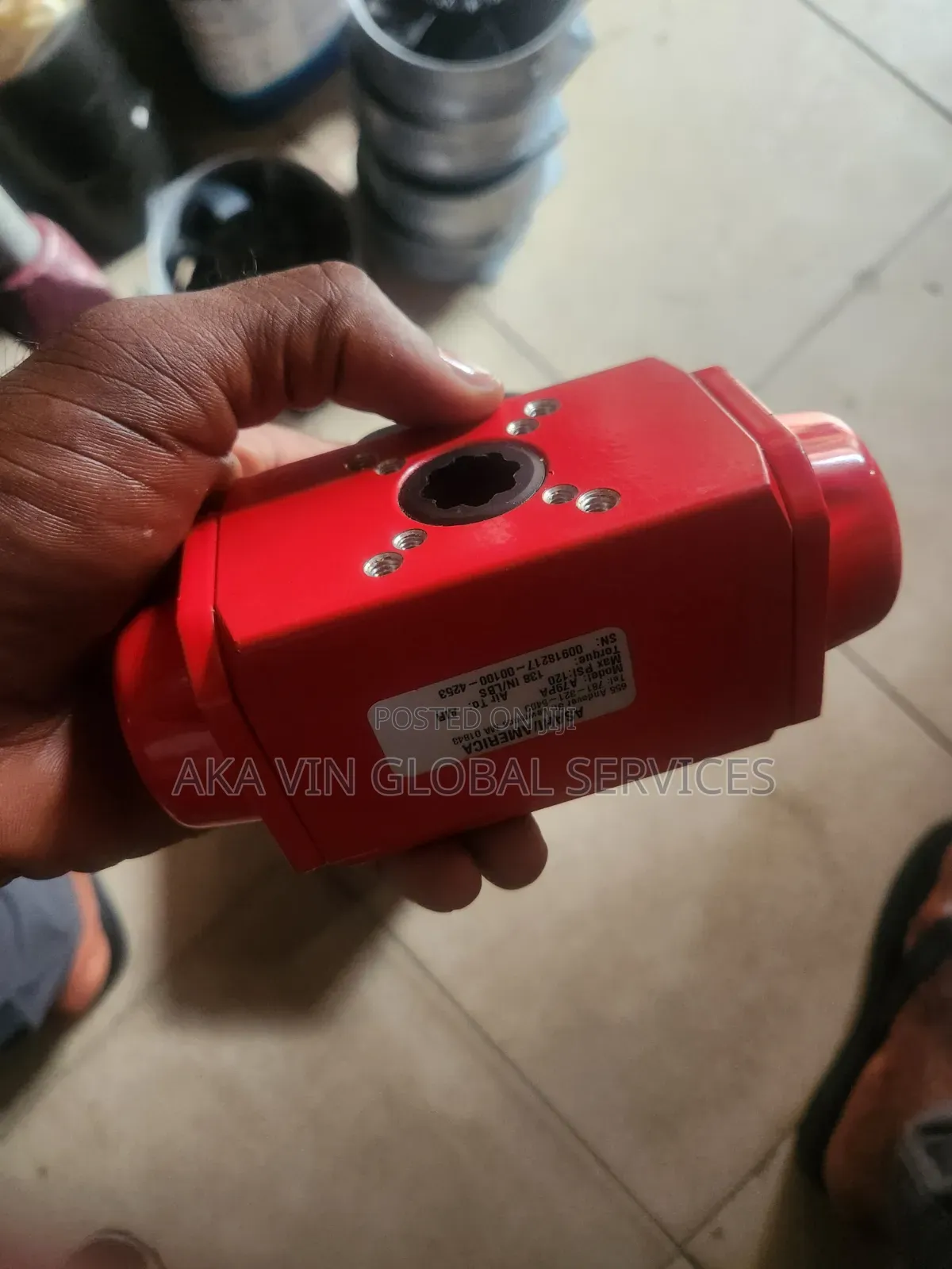 A79PA Asahi Pressure Valve Pneumatic Actuator