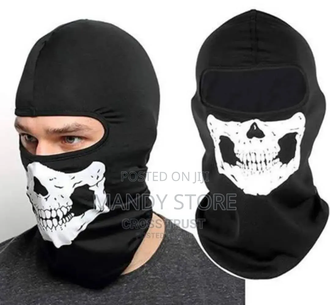 Custom Protection Breathable Skull Motorcycle Balaclava