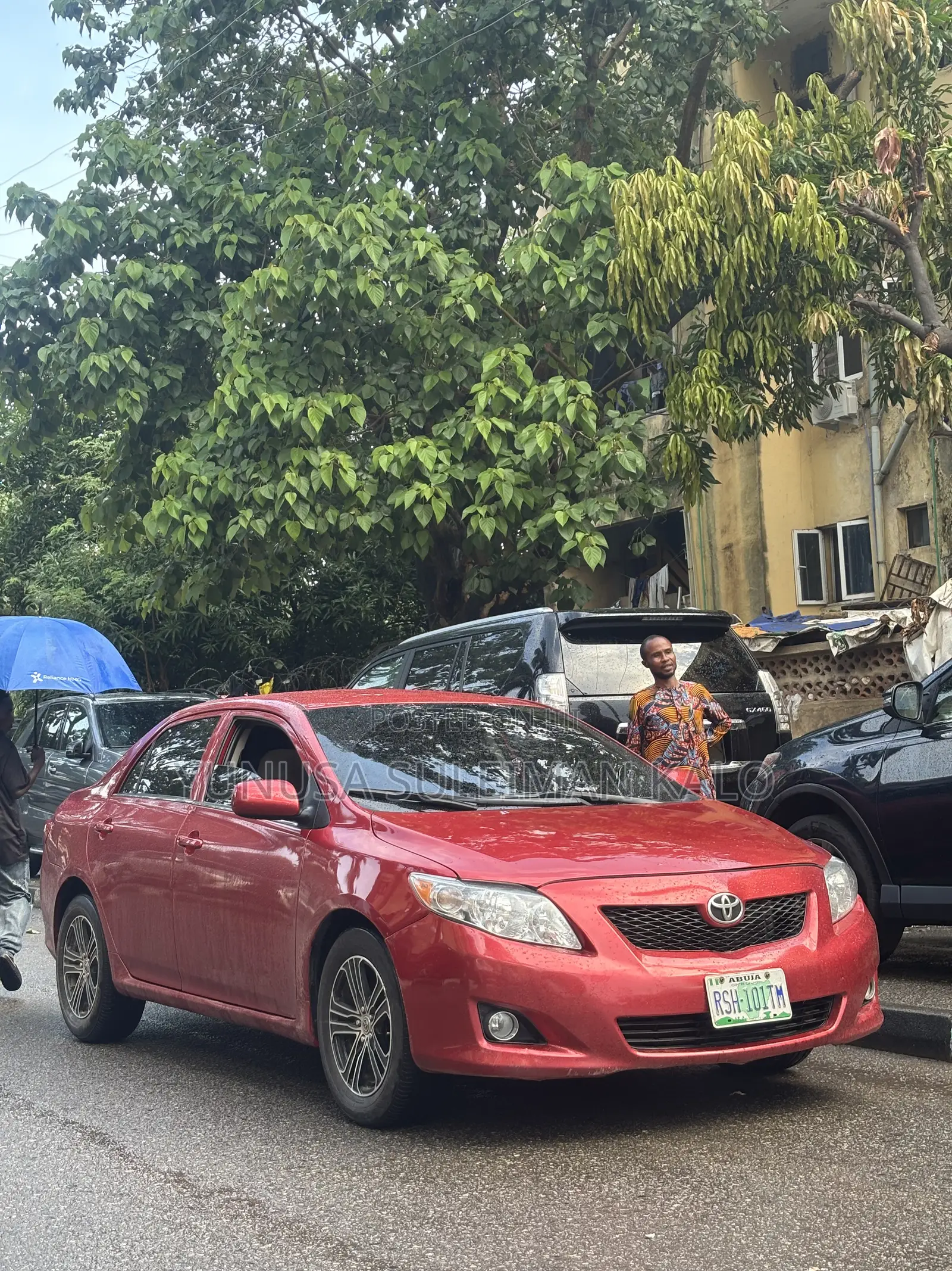Toyota Corolla 2010 Red