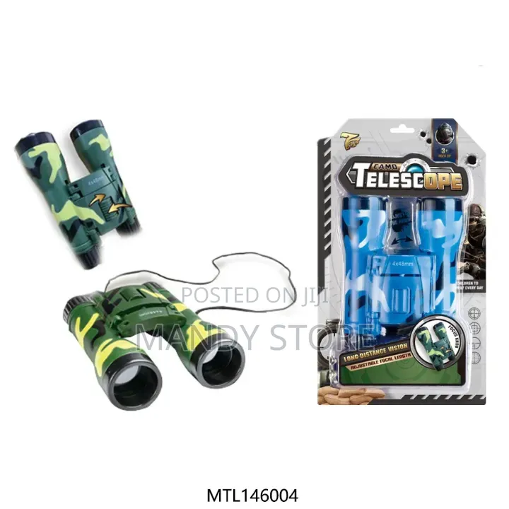 Exploration Telescope Military Camouflage Kids Binoculars Toy