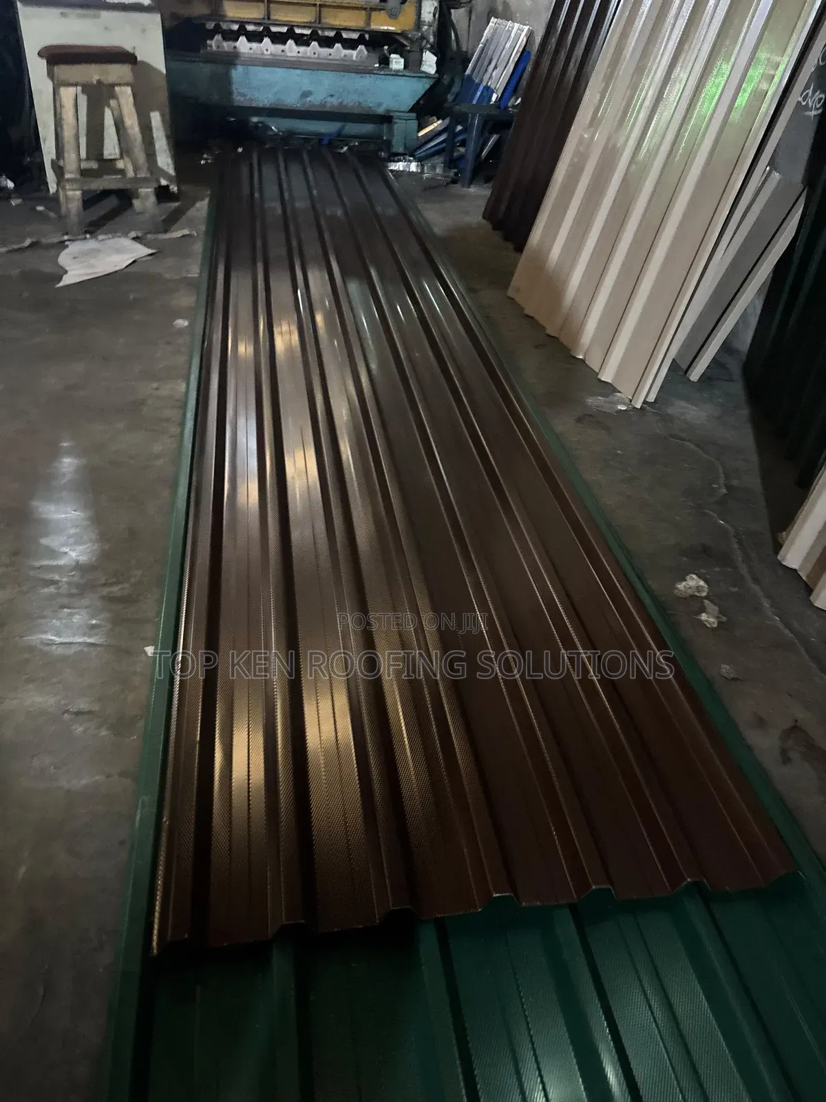 Original Nut Brown Longspan Aluminum Sheets – Fresh From Factory