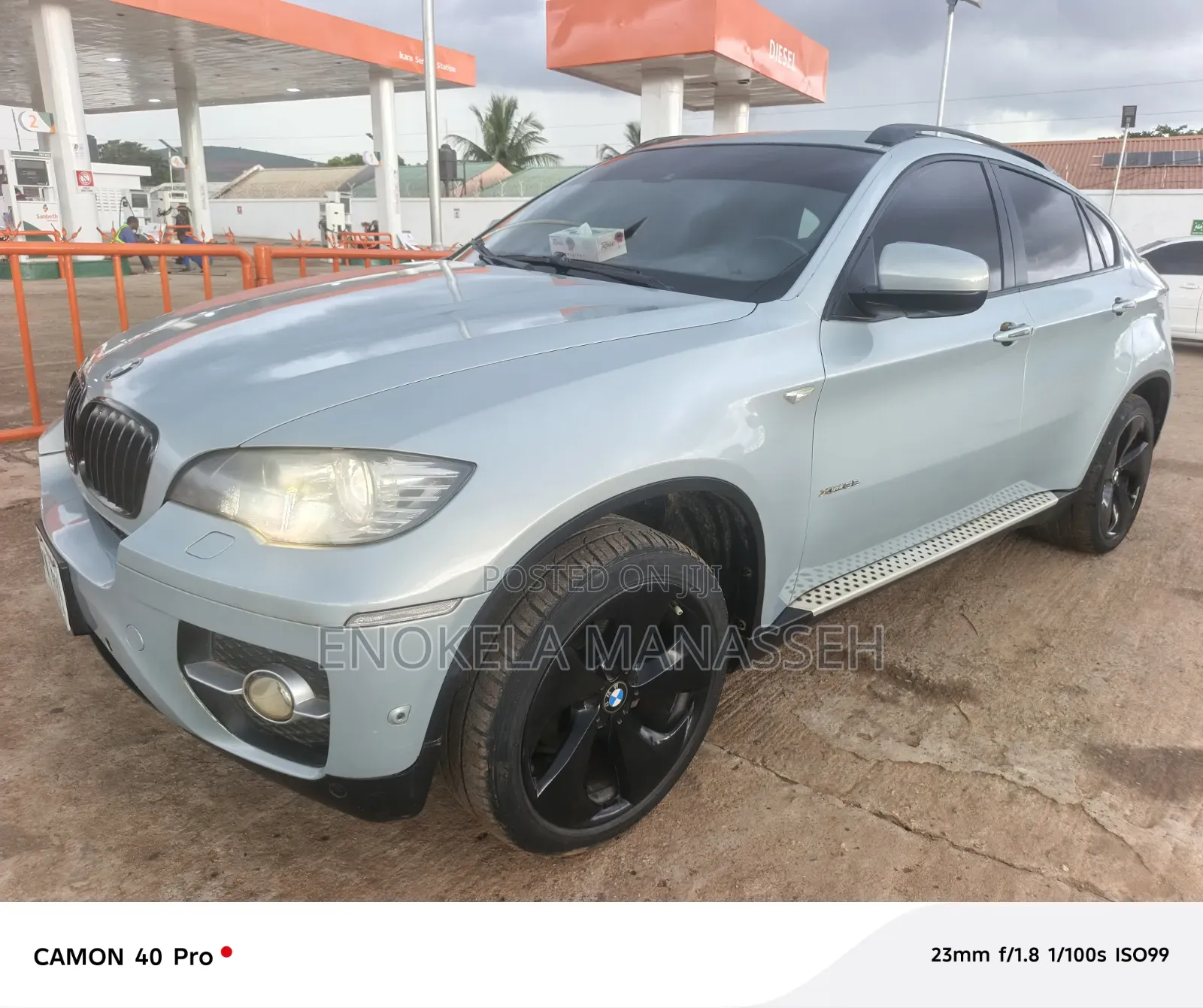 BMW X6 xDrive50i 4x4 Coupe (4.4L 8cyl 8A) 2013 Blue