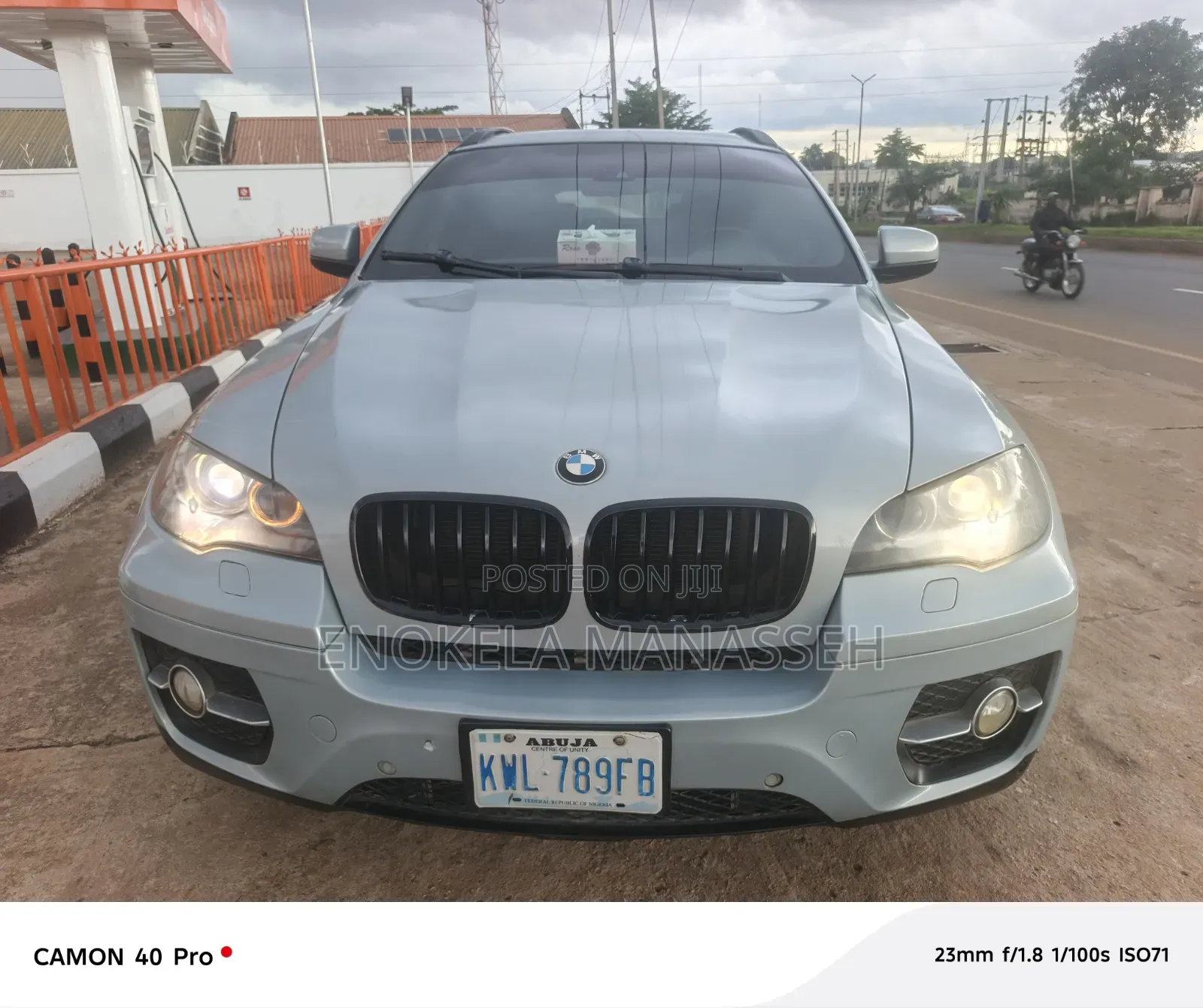 BMW X6 xDrive50i 4x4 Coupe (4.4L 8cyl 8A) 2013 Blue