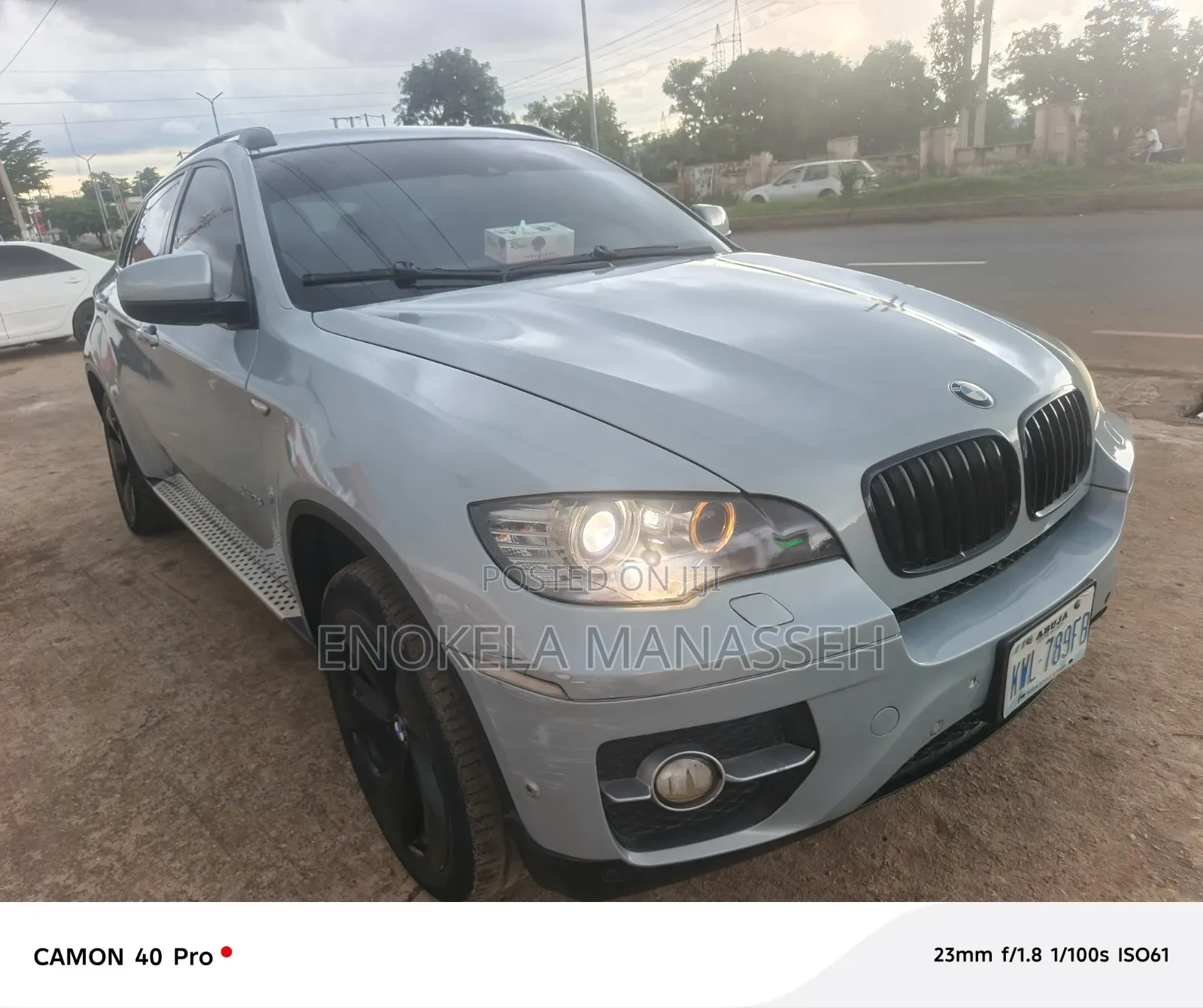 BMW X6 xDrive50i 4x4 Coupe (4.4L 8cyl 8A) 2013 Blue