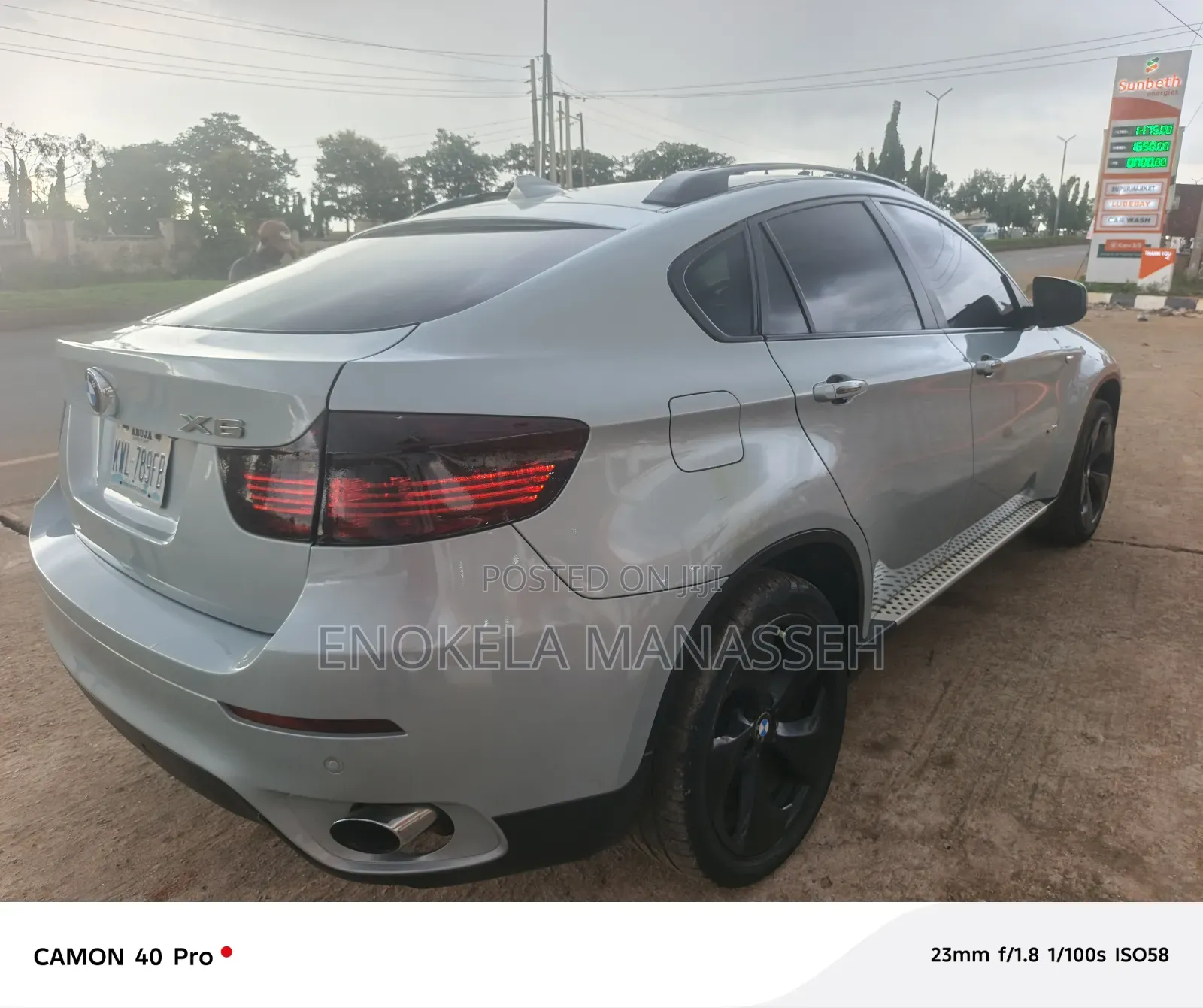 BMW X6 xDrive50i 4x4 Coupe (4.4L 8cyl 8A) 2013 Blue