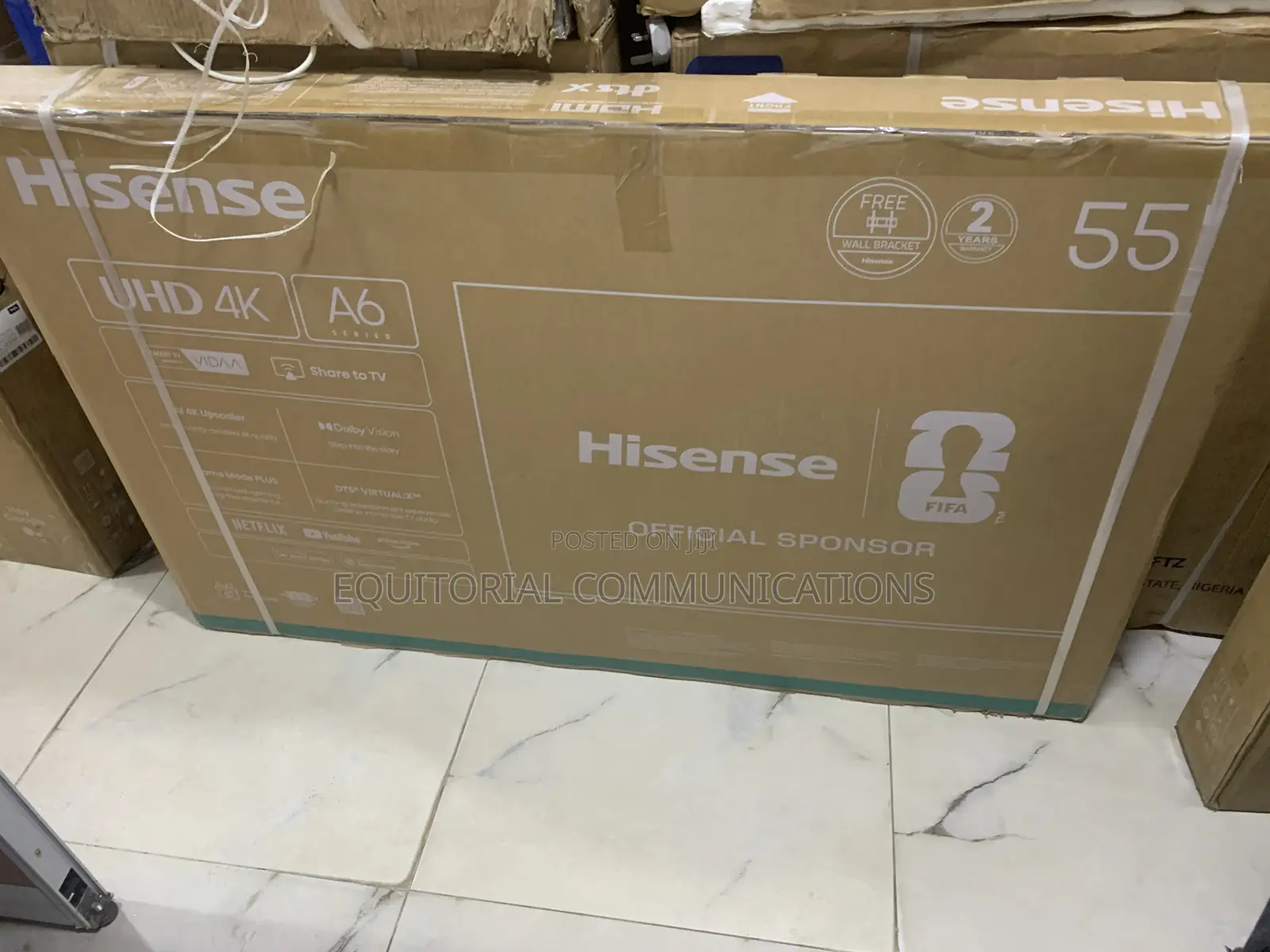 Hisense 55-Inch Smart TV With Dolby Vision