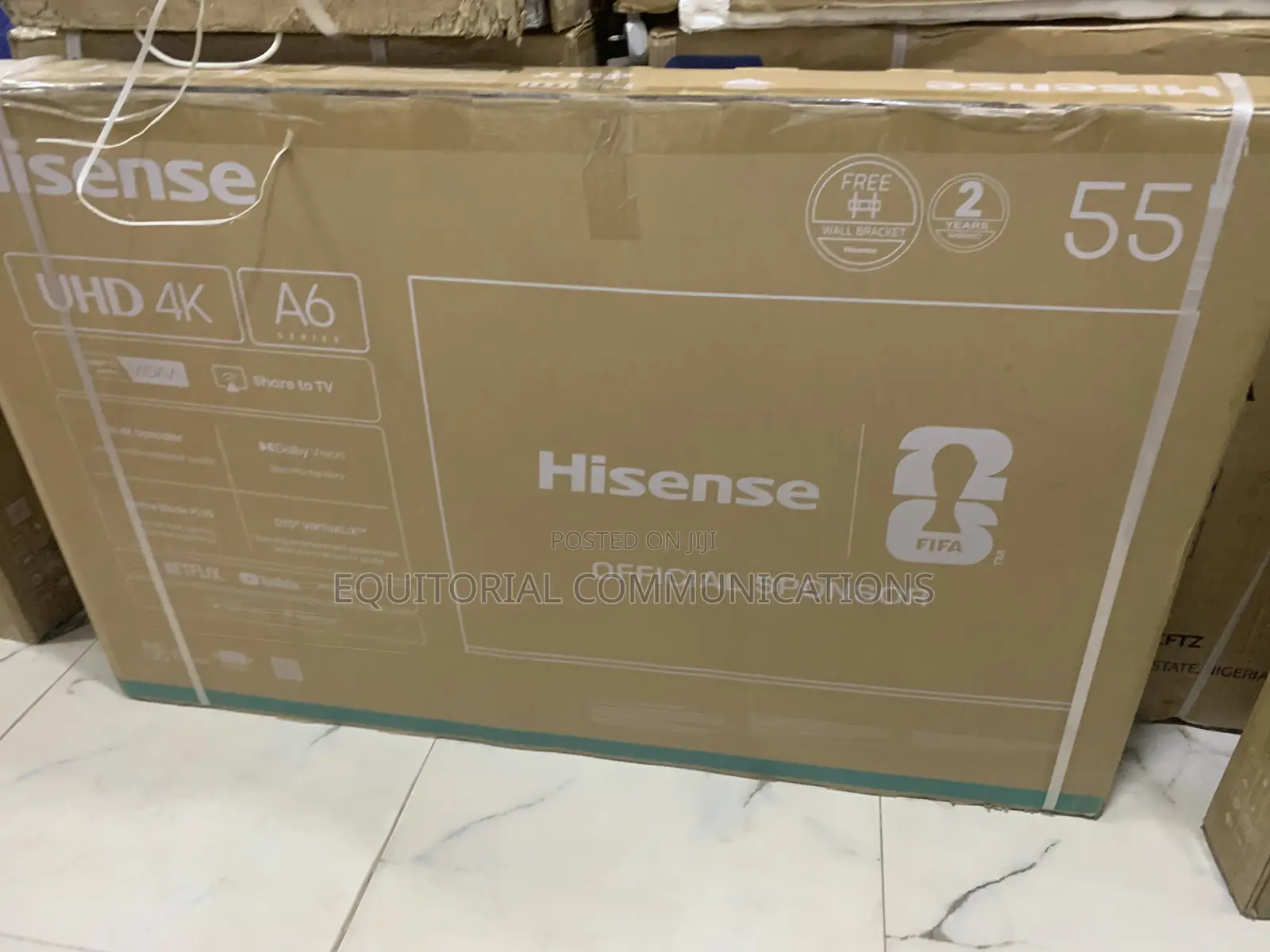 Hisense 55-Inch Smart TV With HDR Support