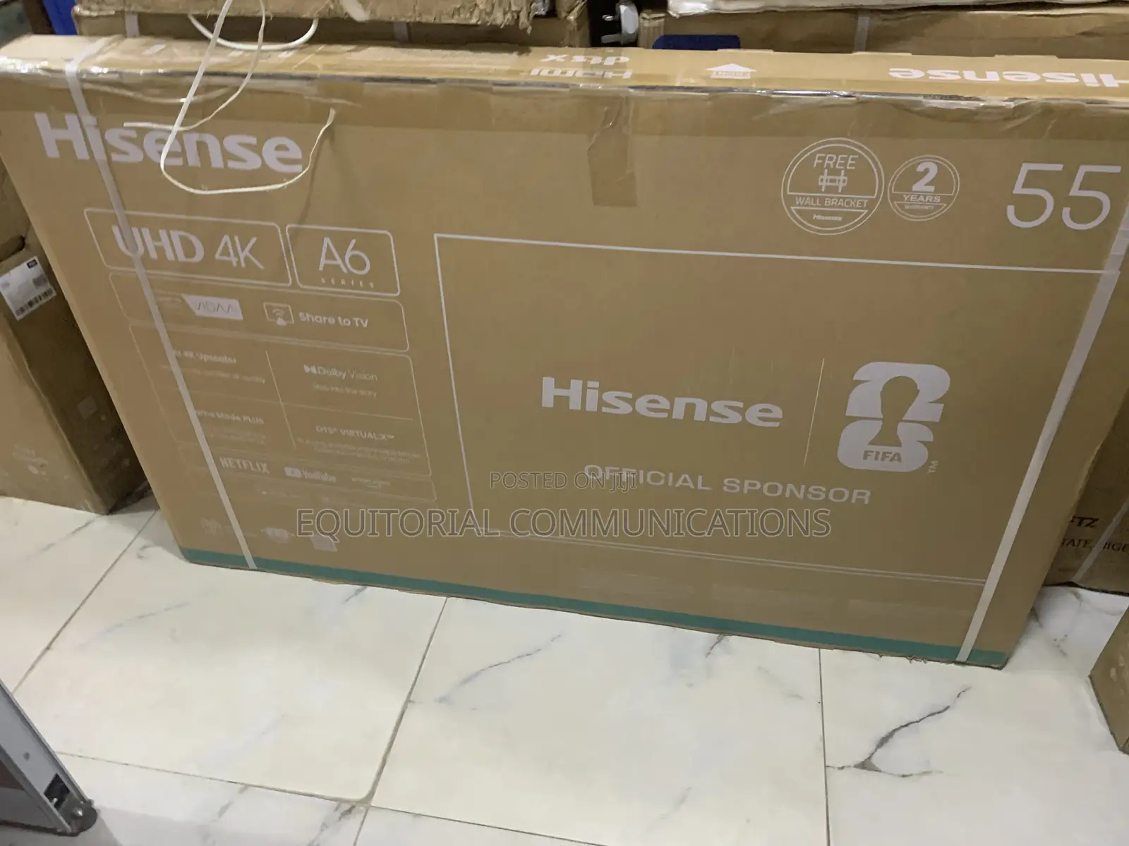 Hisense 55-Inch Smart TV With HDR Support