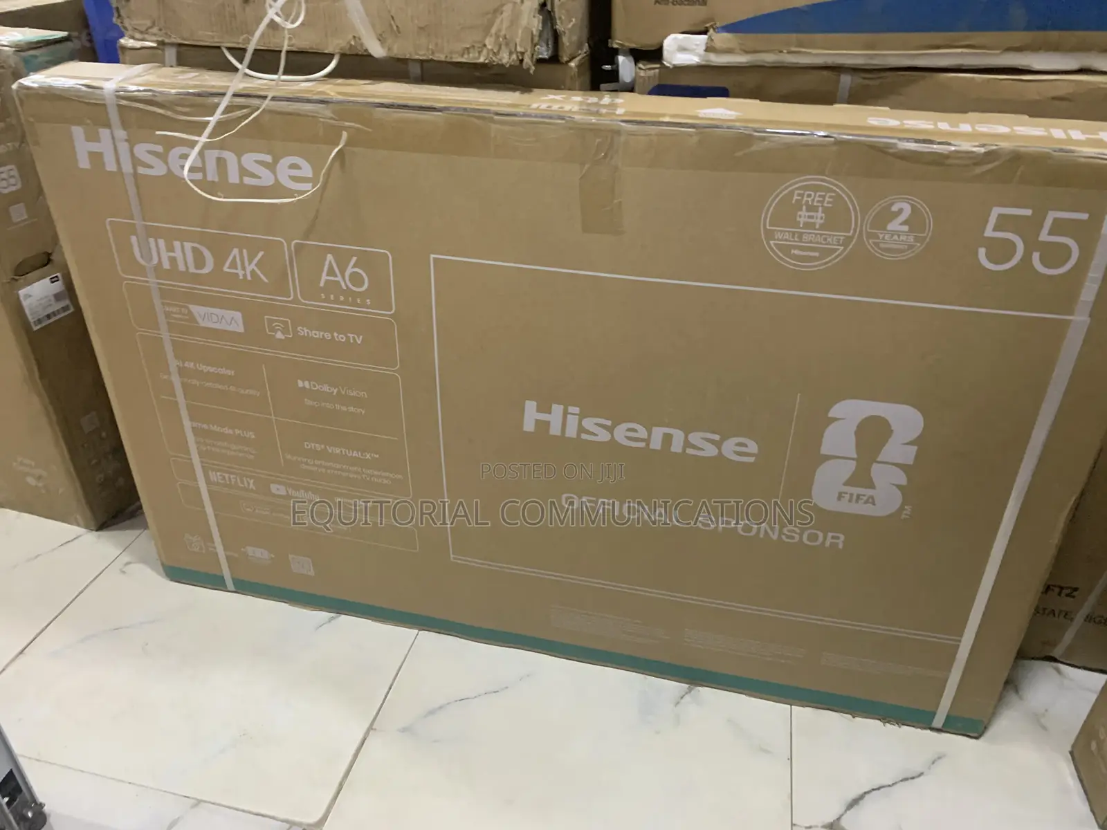 Hisense 55A6Q Smart TV With Crystal Clear Picture