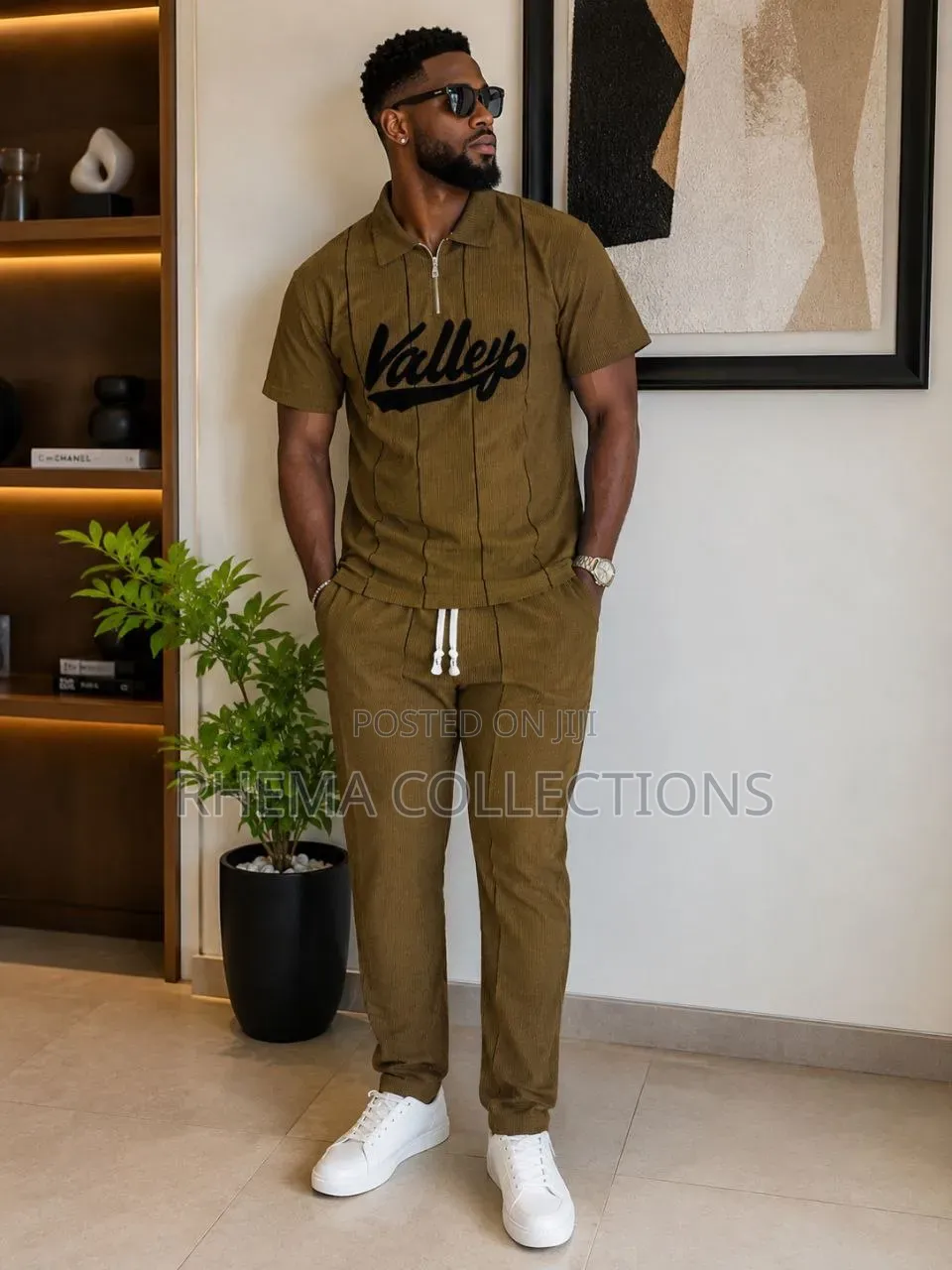 Quality 2pcs Men Wears (Top and Trouser)