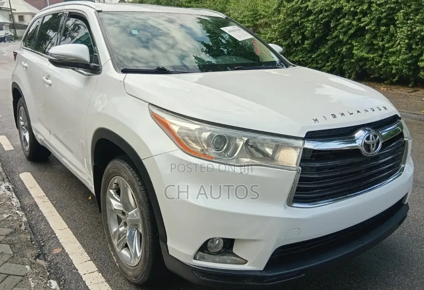 Toyota Highlander Limited Platinum 4dr SUV AWD (3.5L 6cyl 6A) 2015 White