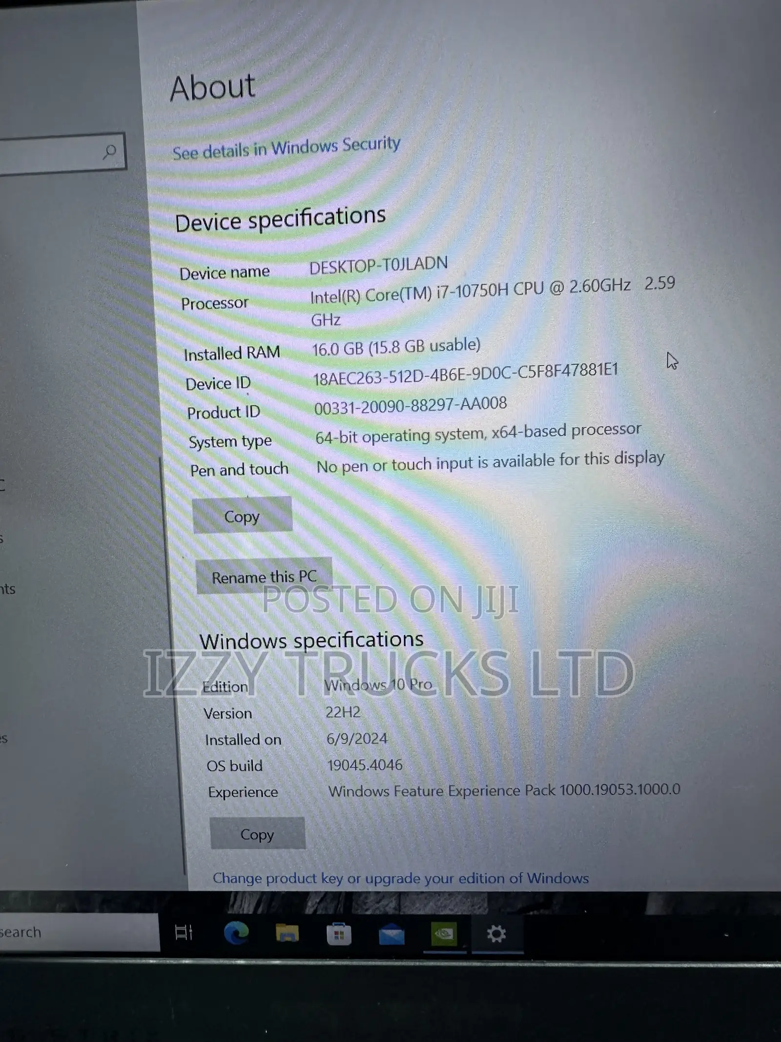 Laptop Asus ROG Strix G15 16GB Intel Core i7 SSD 512GB
