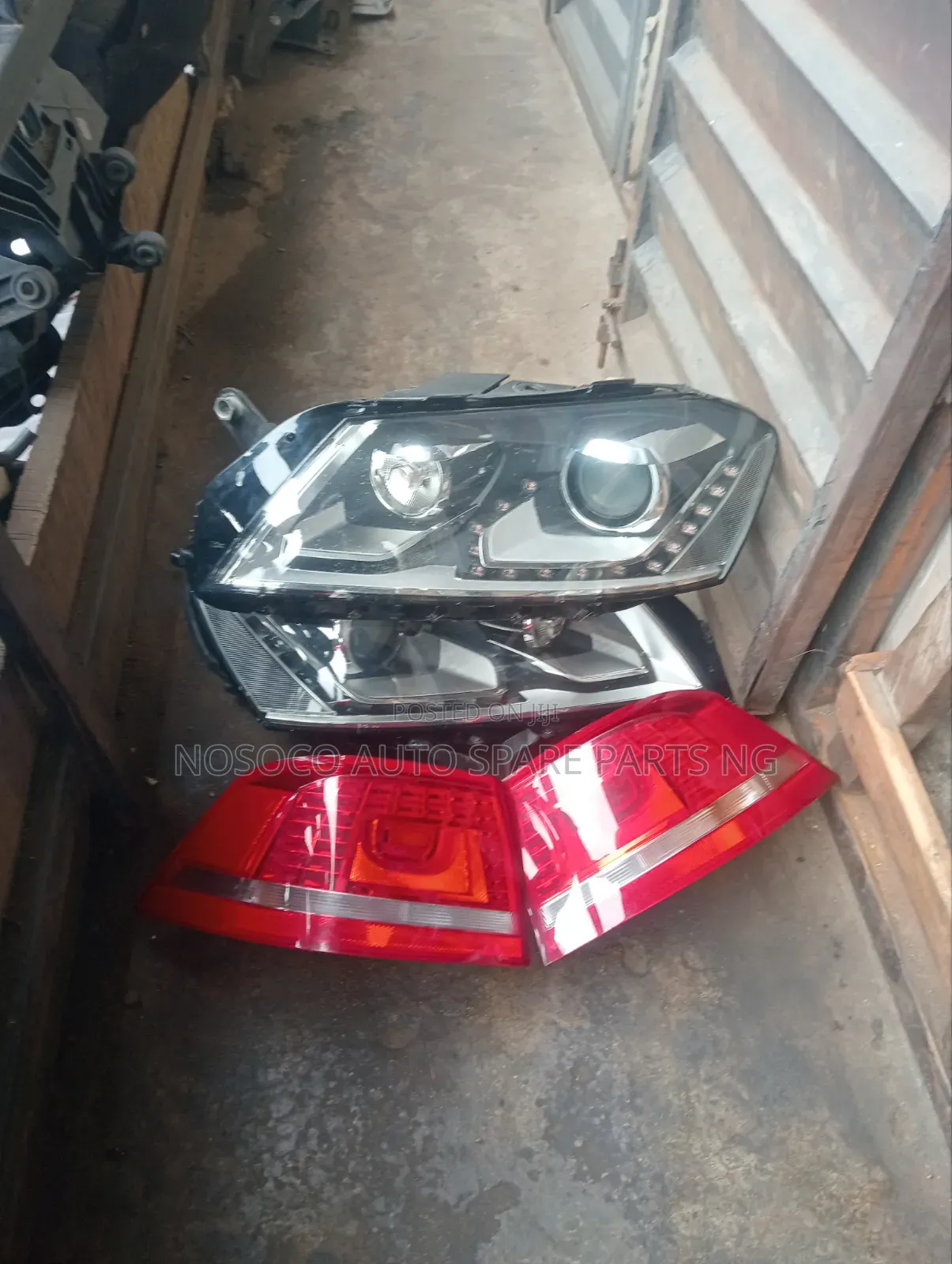 Front and Back Head Light Passat TSI 2013 2016
