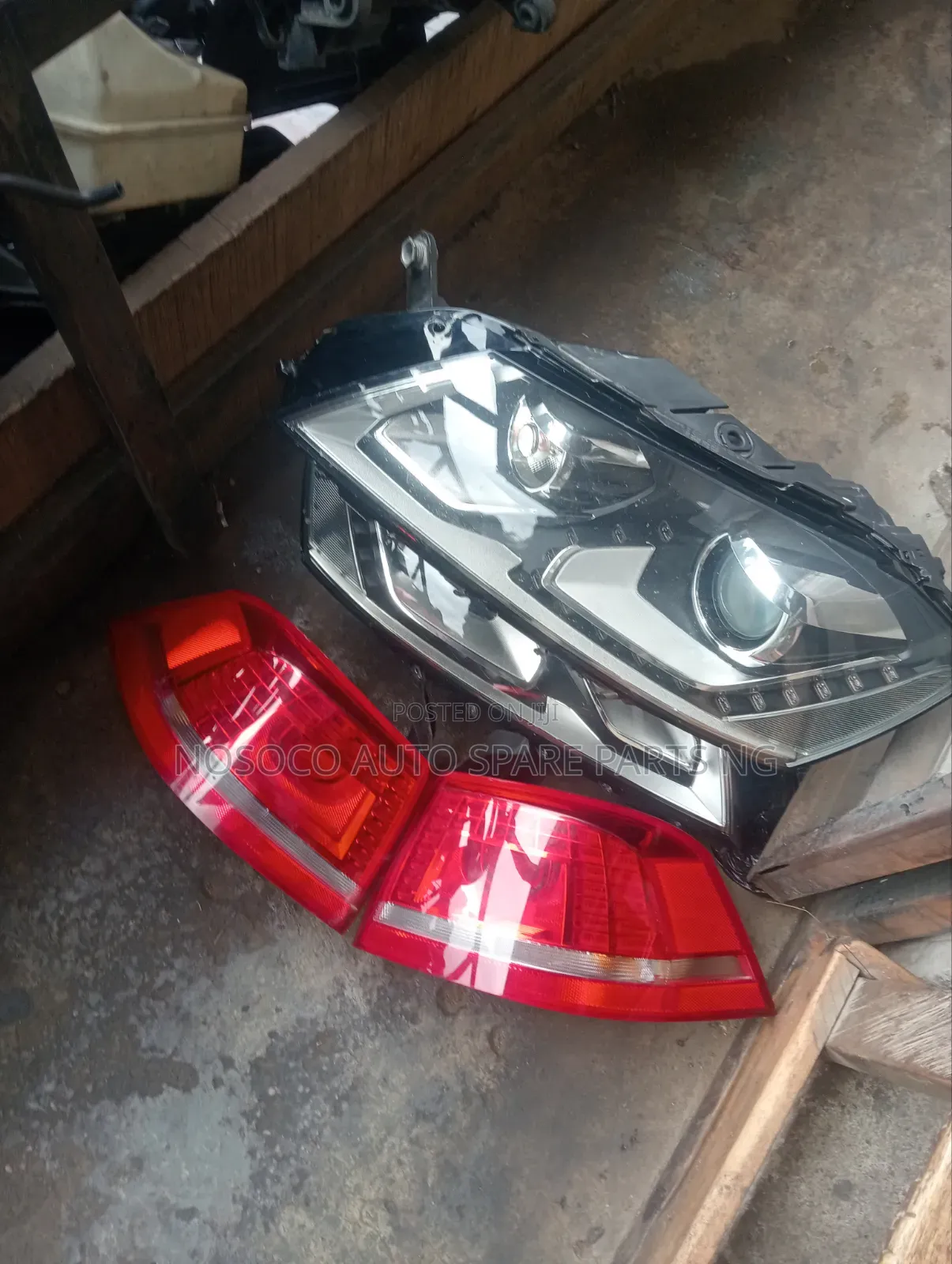 Front and Back Head Light Passat TSI 2013 2016