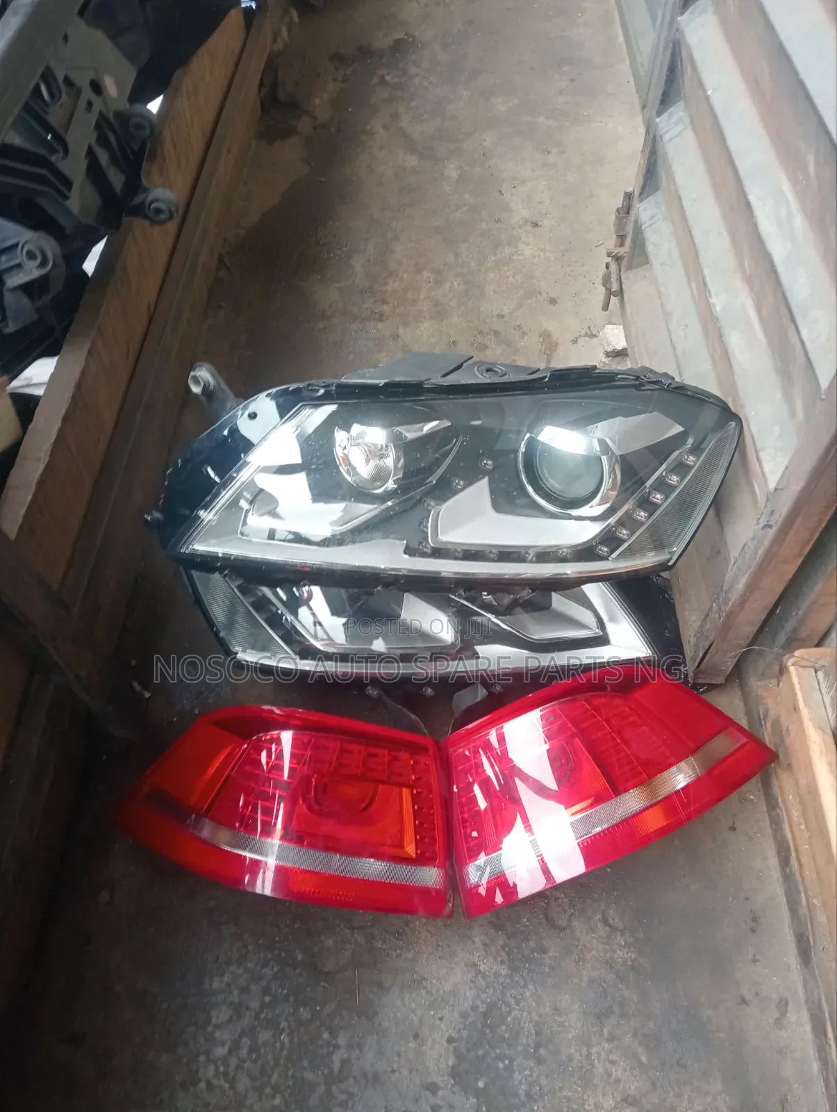 Front and Back Head Light Passat TSI 2013 2016