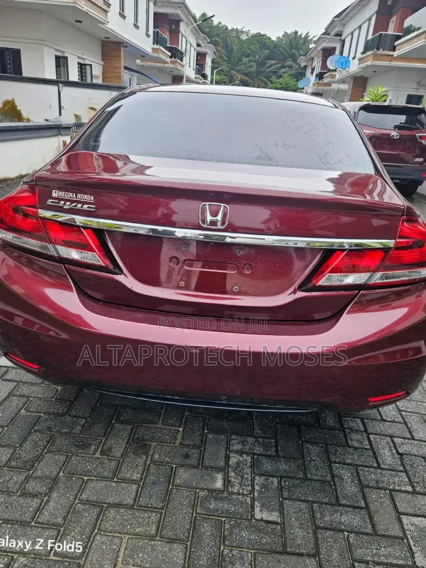 Honda Civic EX-L 4dr Sedan (1.8L 4cyl CVT) 2014 Burgundy