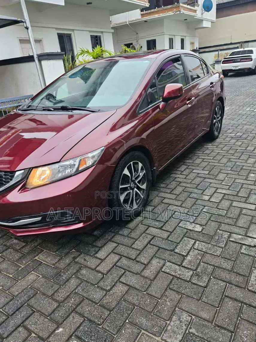 Honda Civic EX-L 4dr Sedan (1.8L 4cyl CVT) 2014 Burgundy