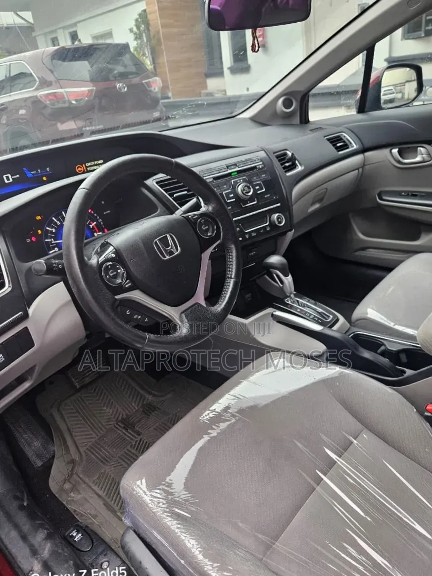 Honda Civic EX-L 4dr Sedan (1.8L 4cyl CVT) 2014 Burgundy