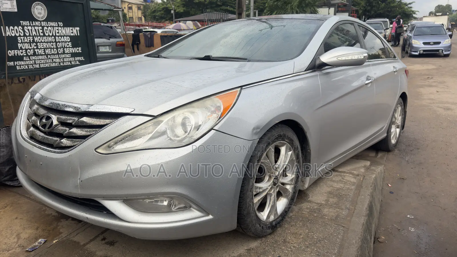 Hyundai Sonata 2012 Silver