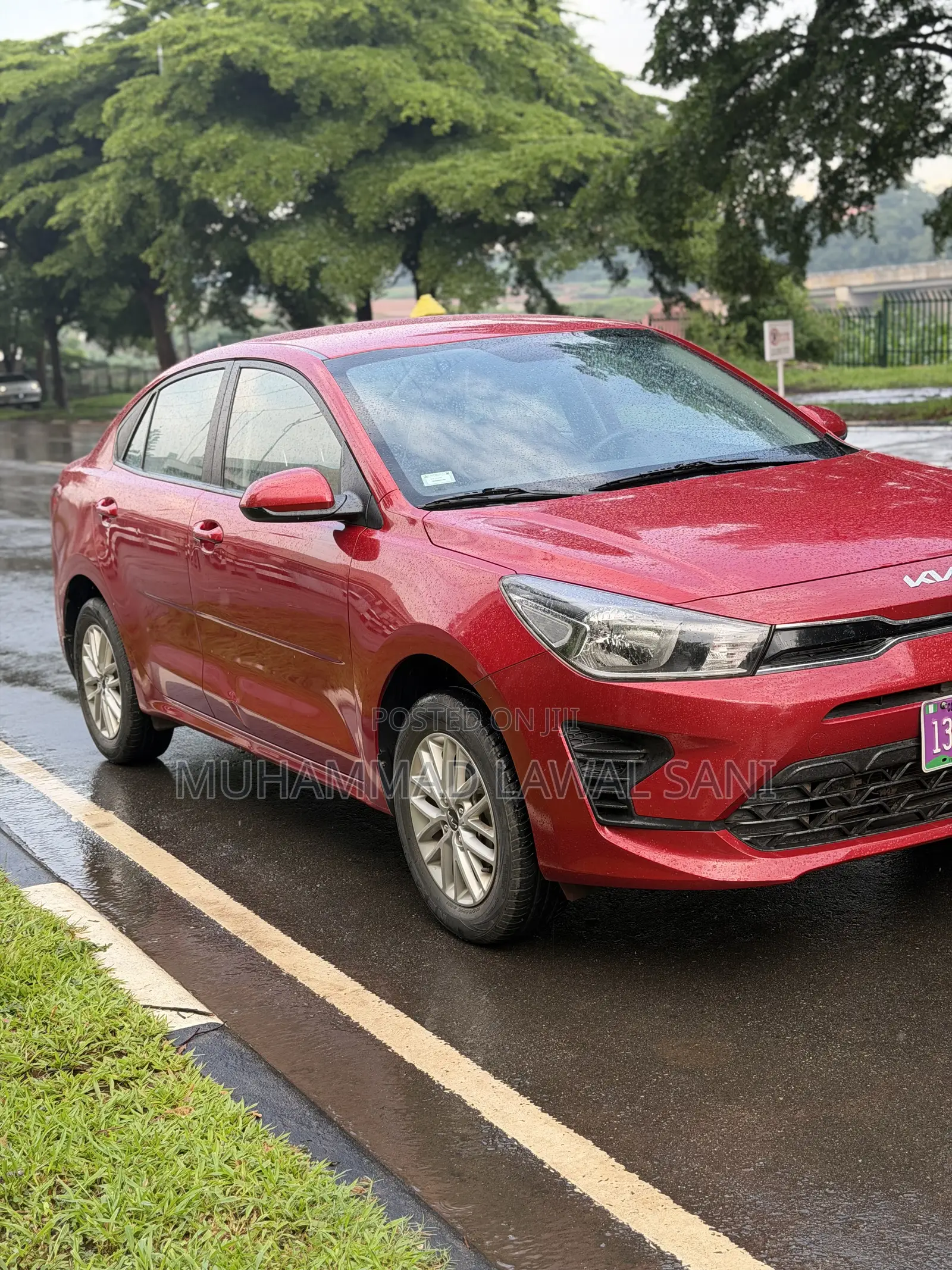 Kia Rio 2023 Red