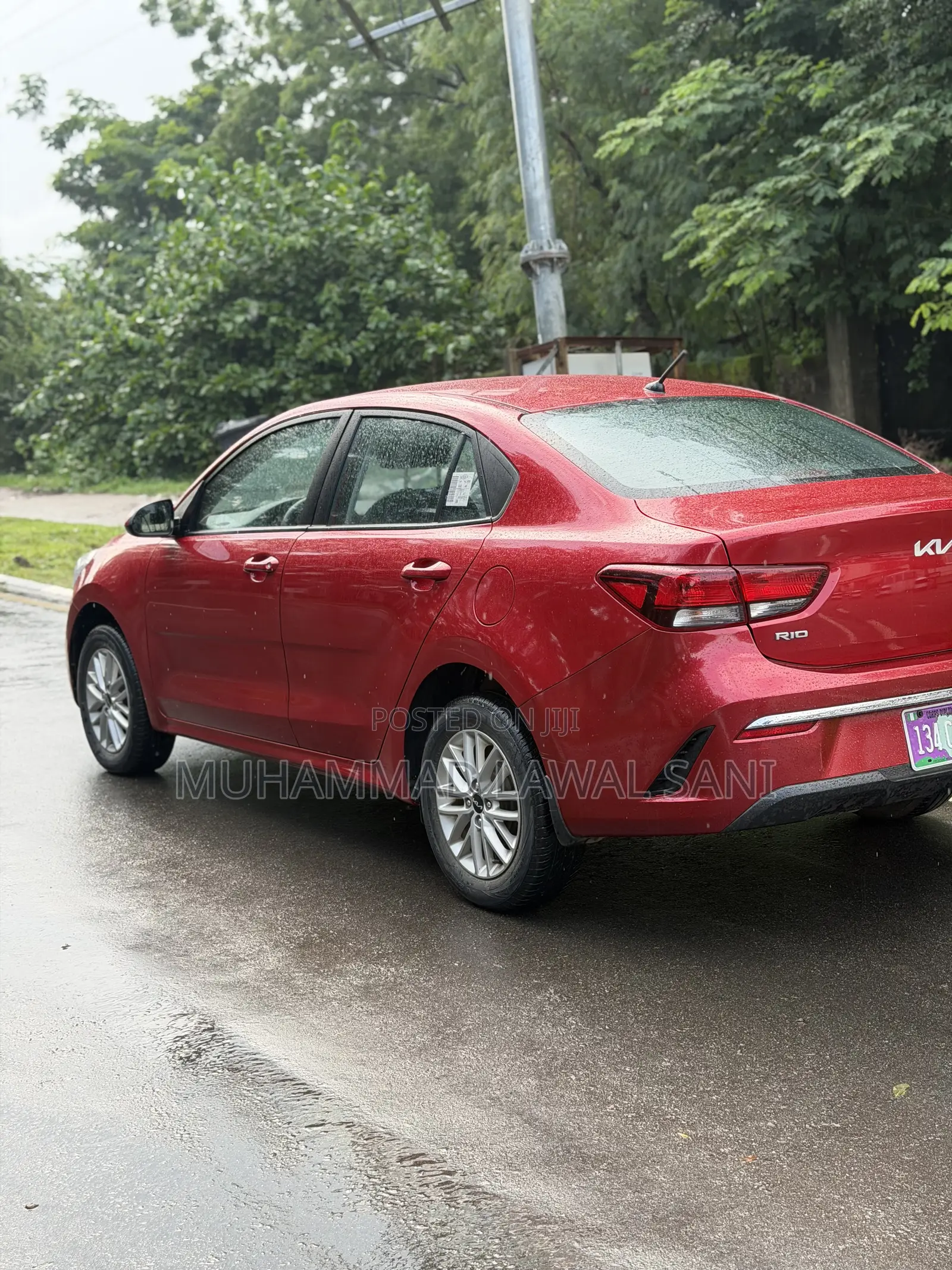 Kia Rio 2023 Red
