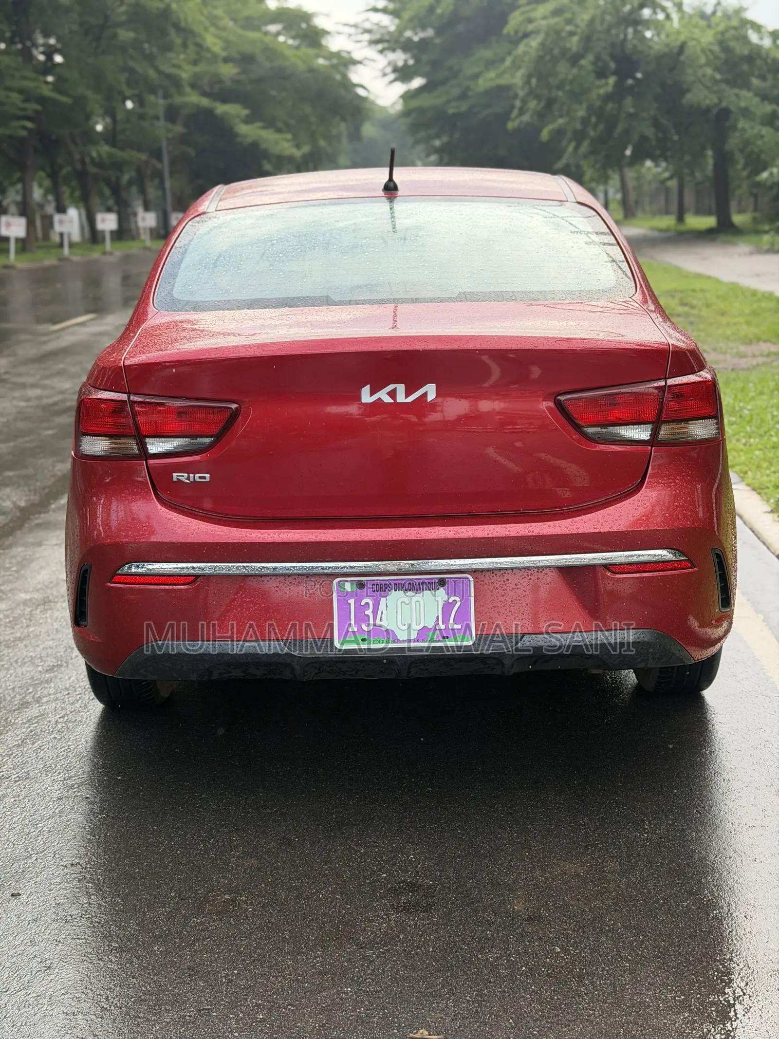 Kia Rio 2023 Red
