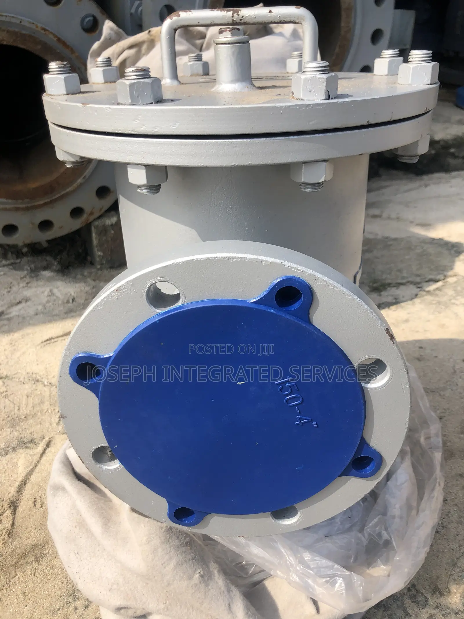 4” Class 150LB Cast Steel Bucket Strainer Valve