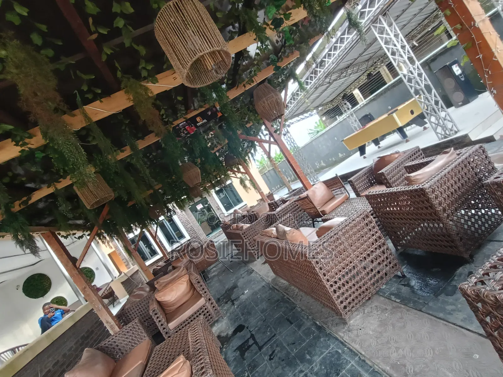 A Functioning Lounge in a Serene Environment