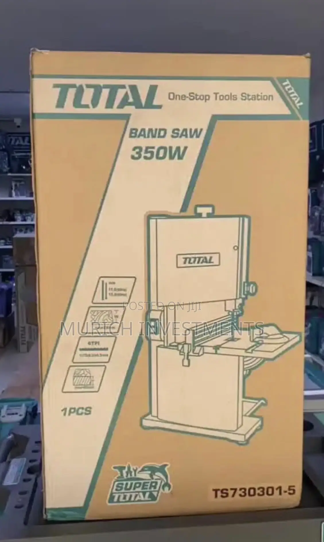 Total Industrial Band Saw 350w – Ts730301-5