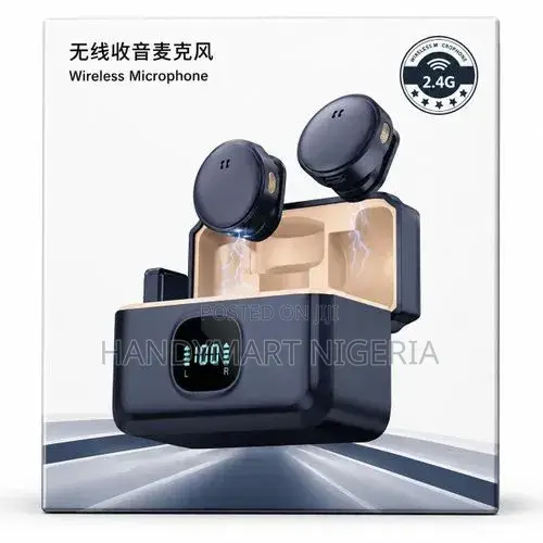 Q8 Dual Wireless Lavalier Microphone 25% OFF