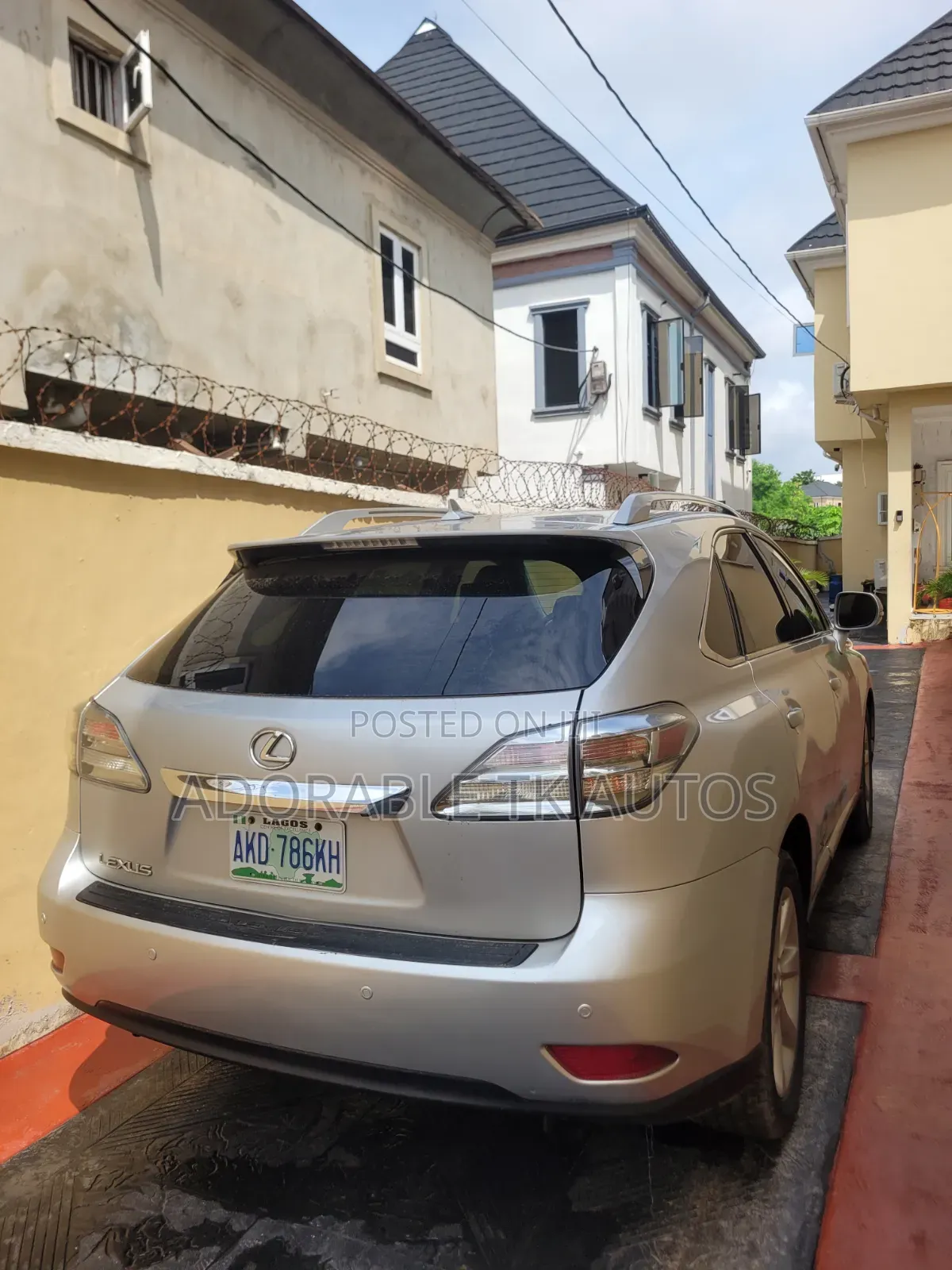 Lexus RX 2010 Silver
