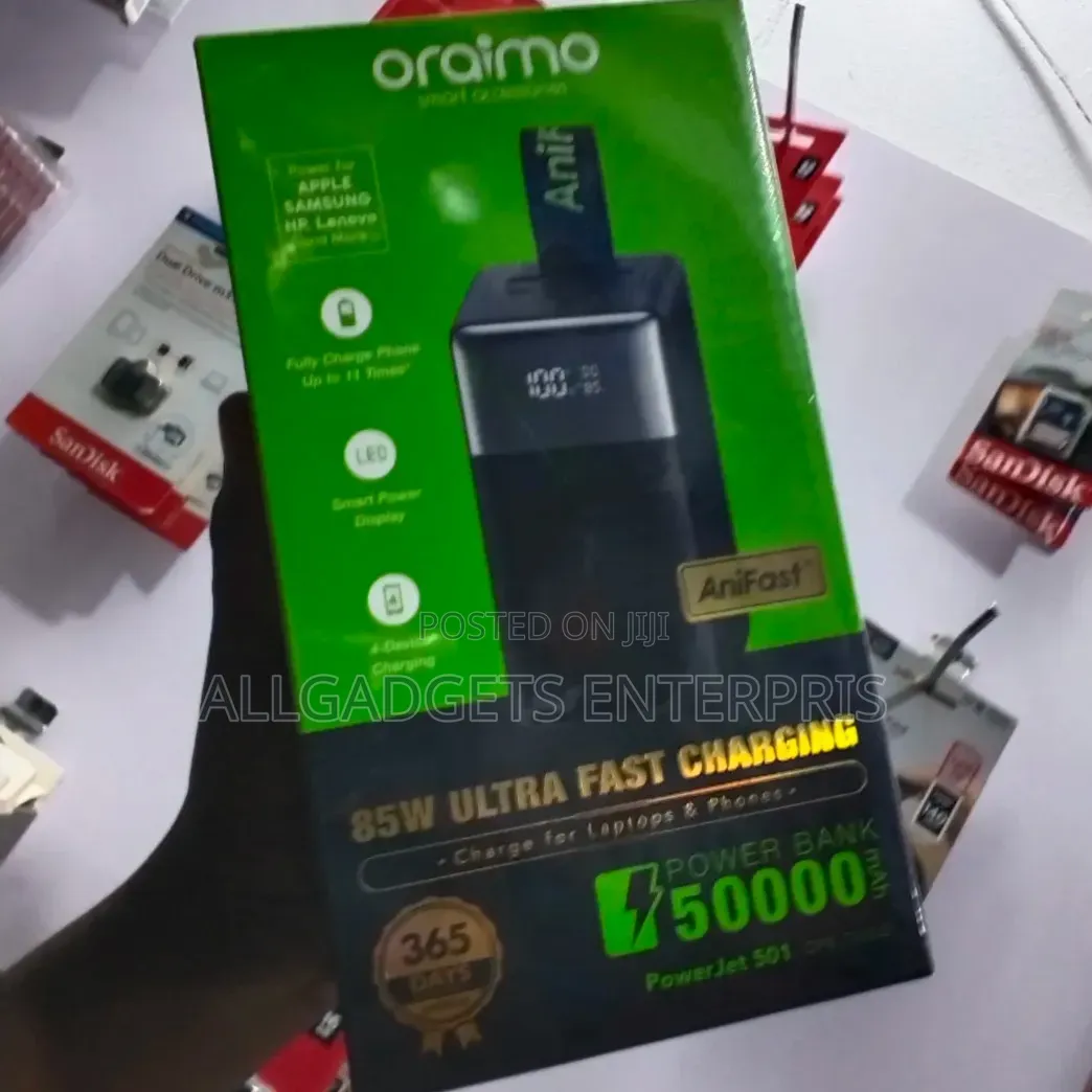 Oraimo Power Jet 501 Power 50,000mah 85watt