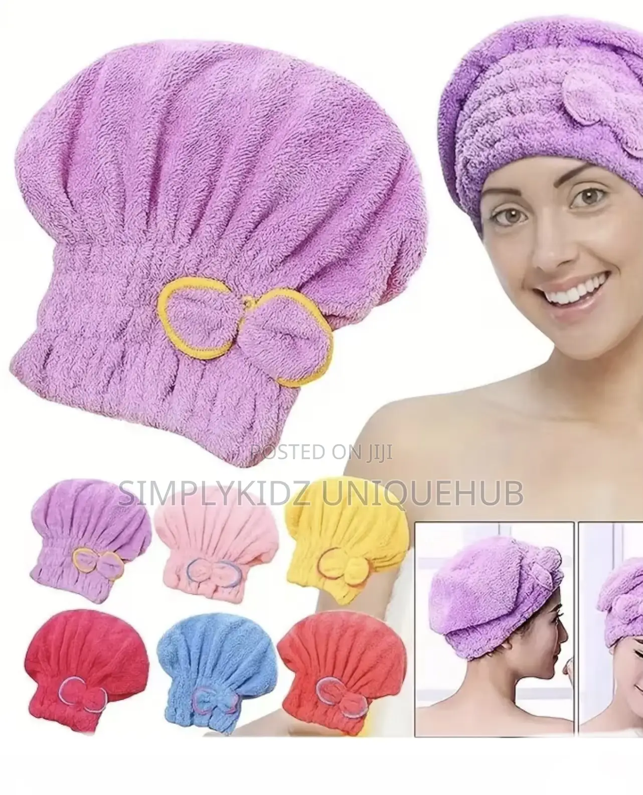 Microfiber Hair Drying Cap