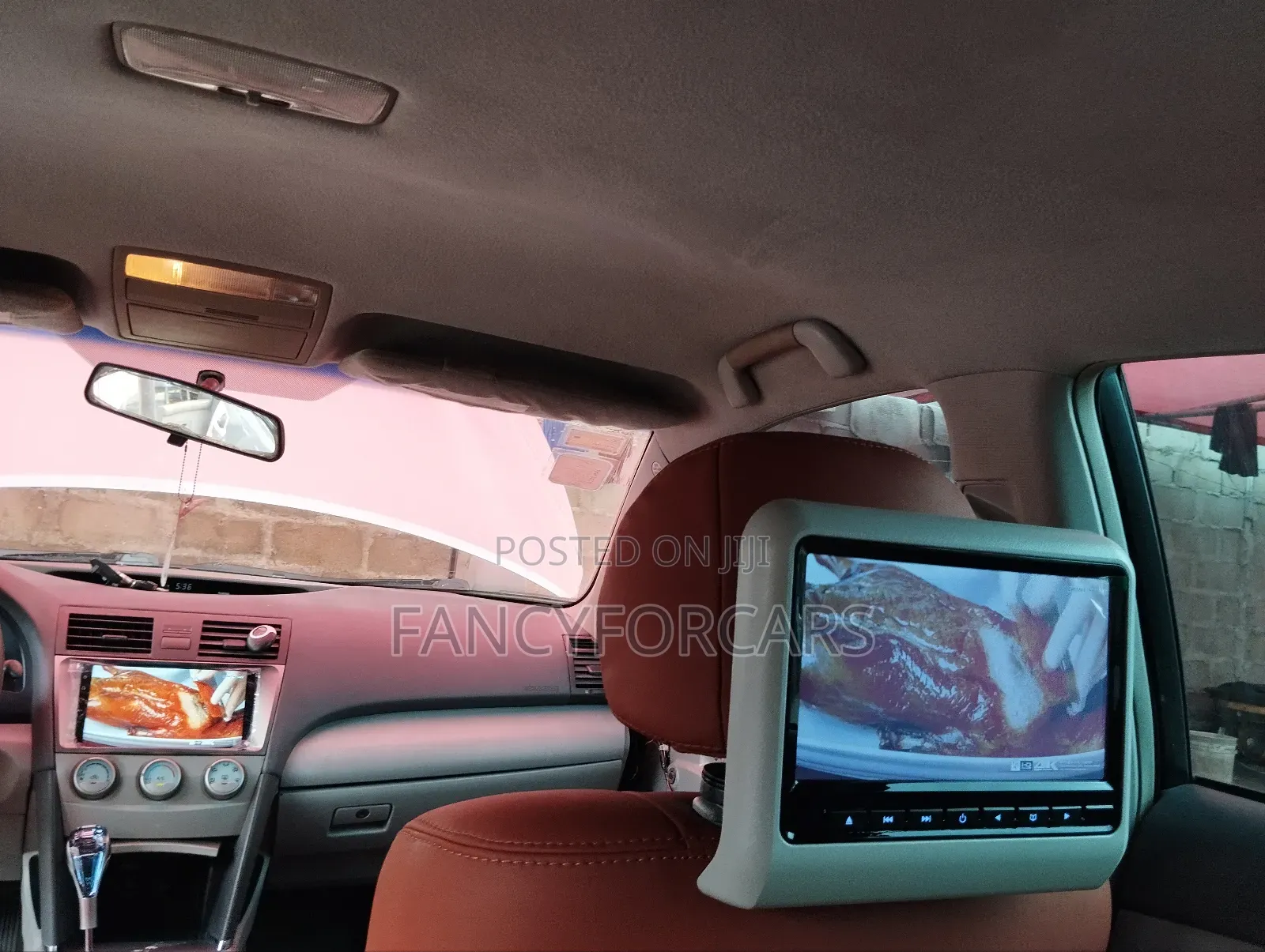 DVD Headrest